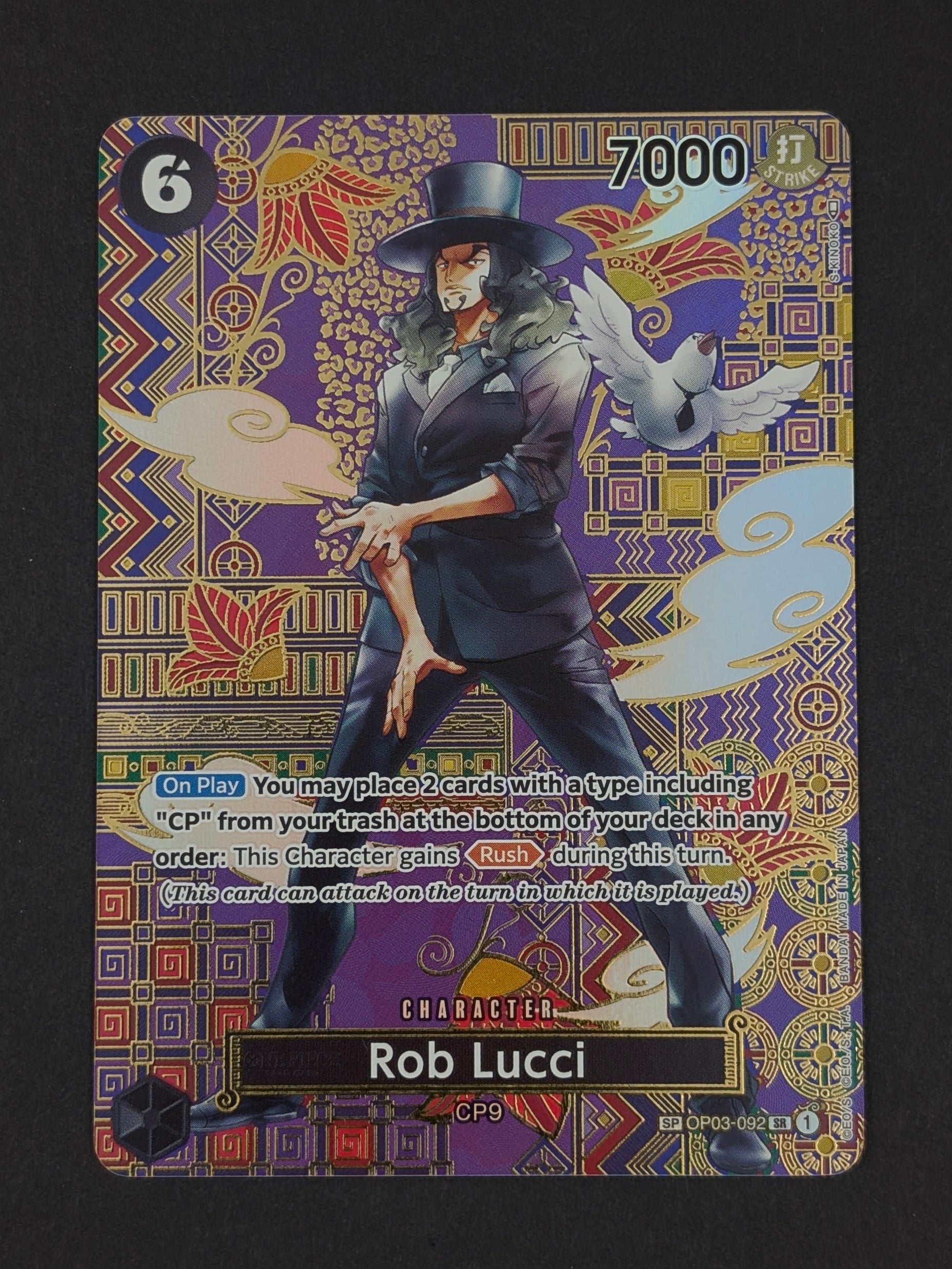 Rob Lucci SP OP03-092 - Awakening of the New Era
