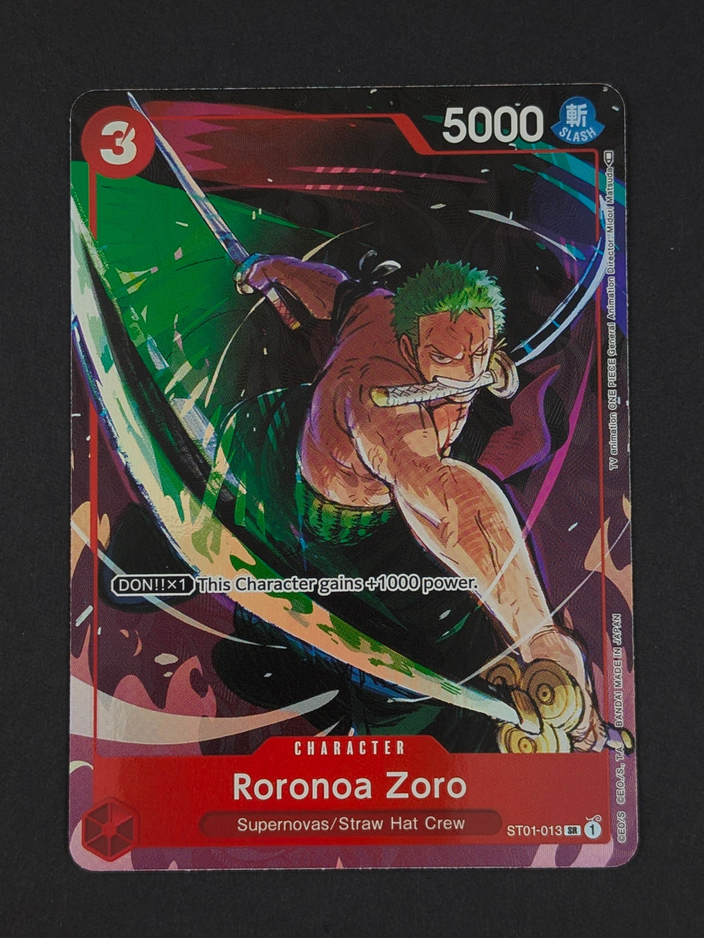 Roronoa Zoro Gift Collection 2023 ST01-013
