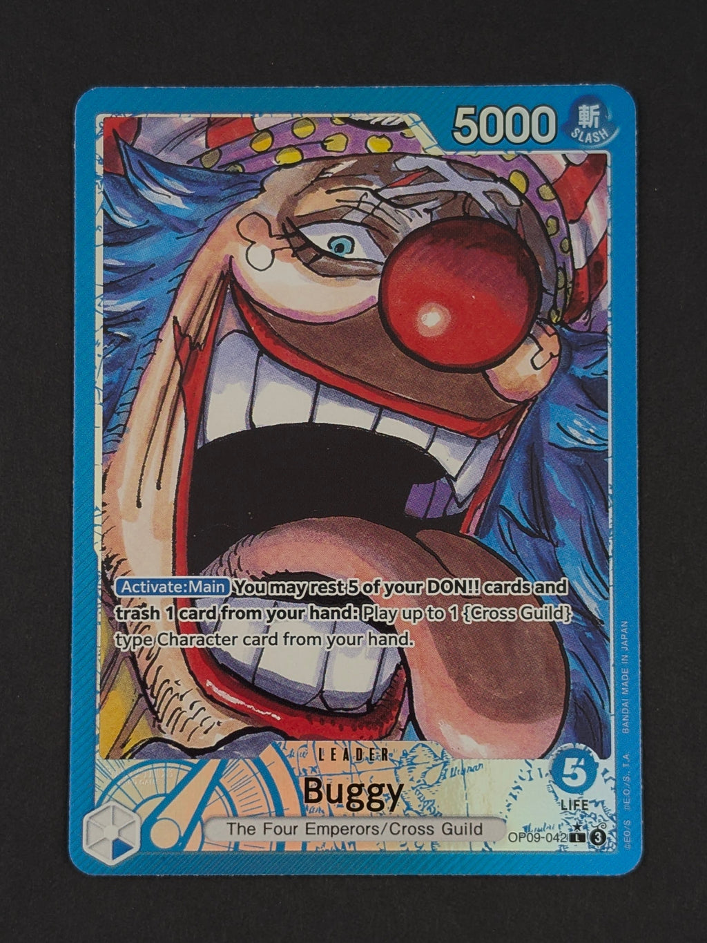 Buggy Alternate Art OP09-042 - Emperors in the New World