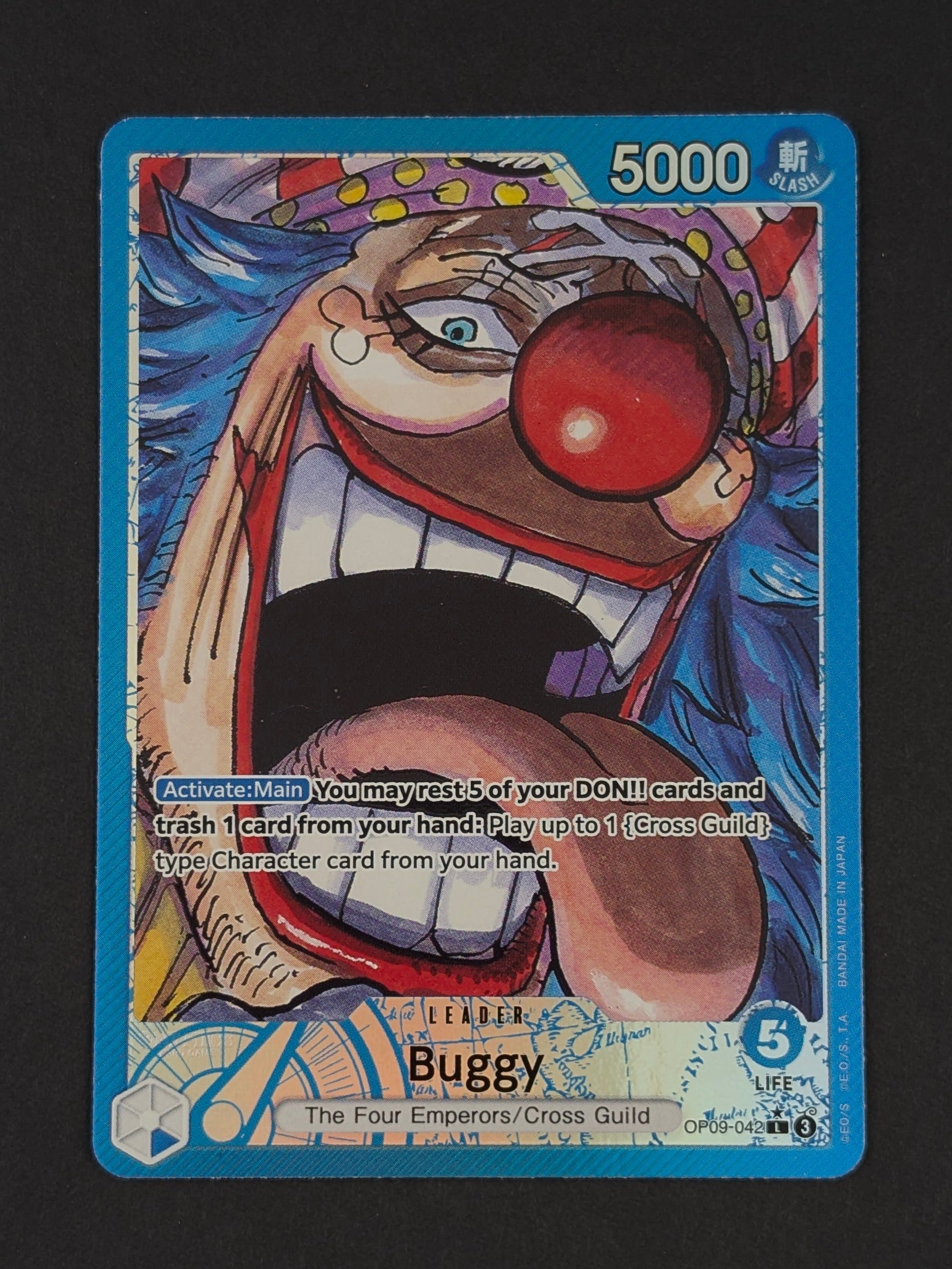 Buggy Alternate Art OP09-042 - Emperors in the New World