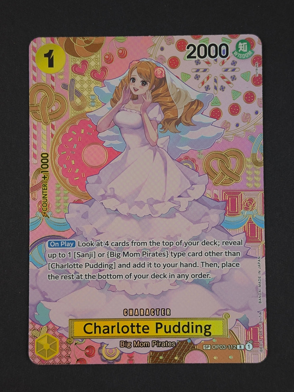 Charlotte Pudding SP OP03-112 – Two Legends