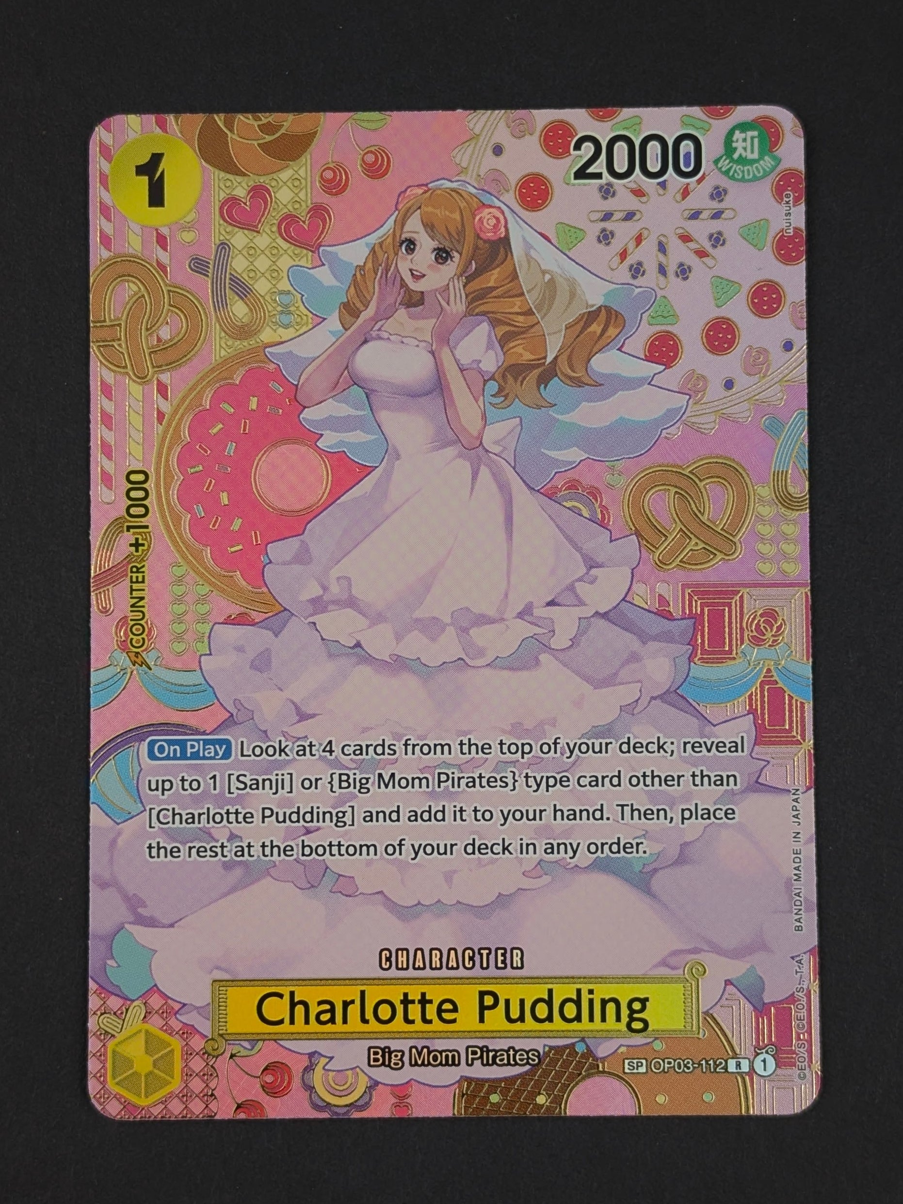 Charlotte Pudding SP OP03-112 – Two Legends
