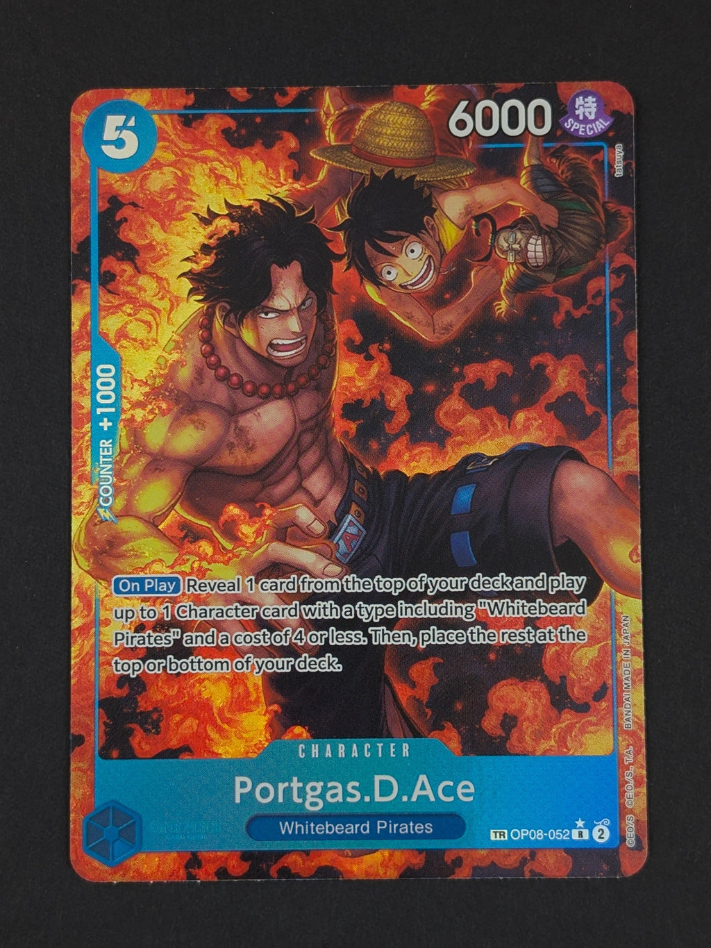 Portgas D. Ace Treasure Rare OP08-052 - Royal Blood