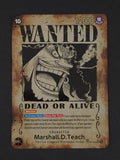 Marshall D. Teach Wanted Poster OP09-093 - Emperors in the New World