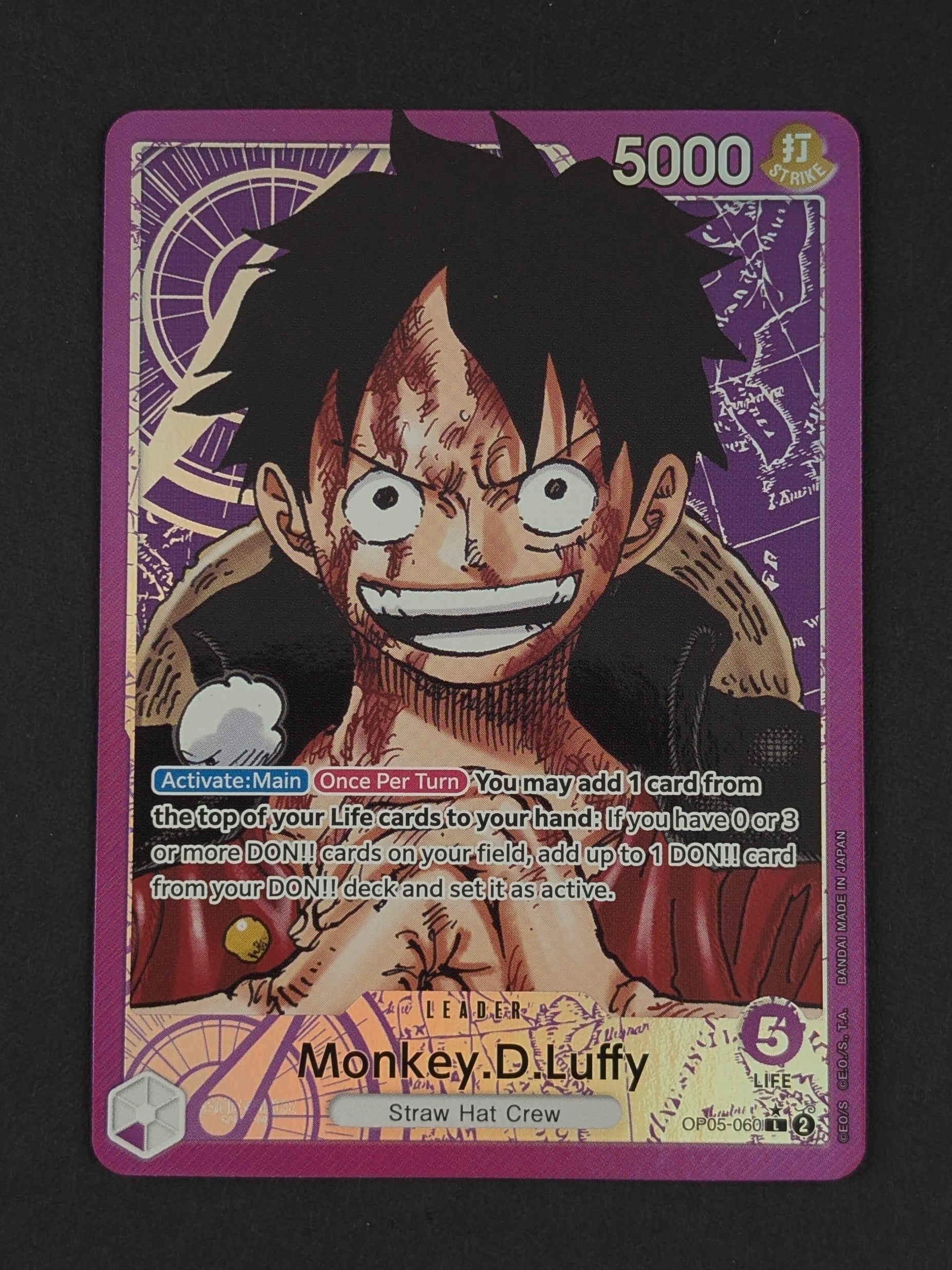 Monkey D. Luffy Alternate Art OP05-060 - Awakening of the New Era