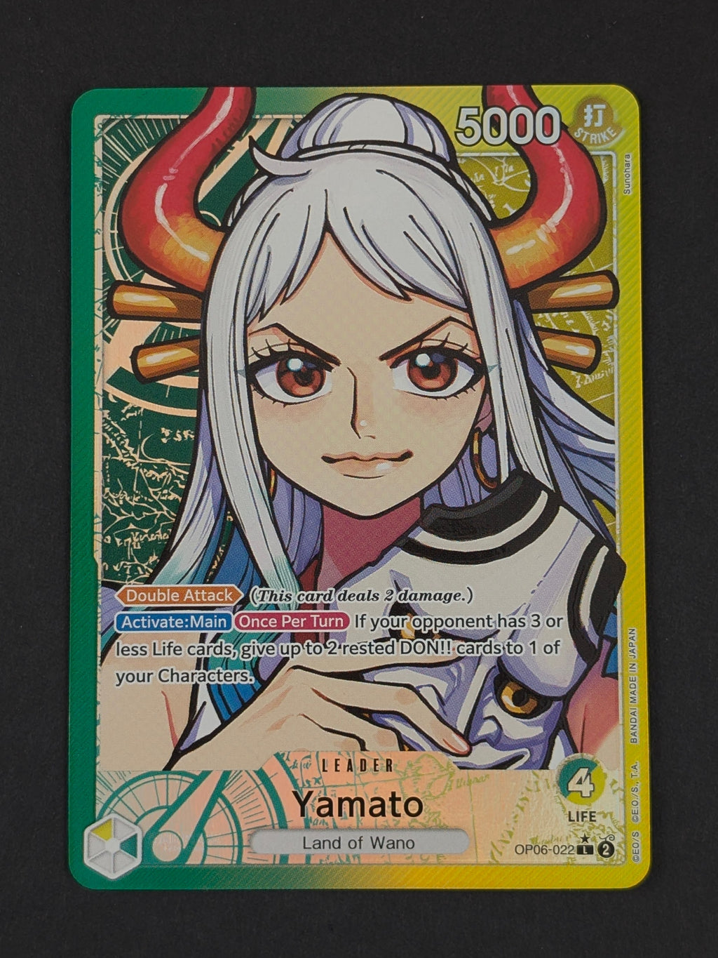 Yamato Alternate Art OP06-022 - Wings of the Captain