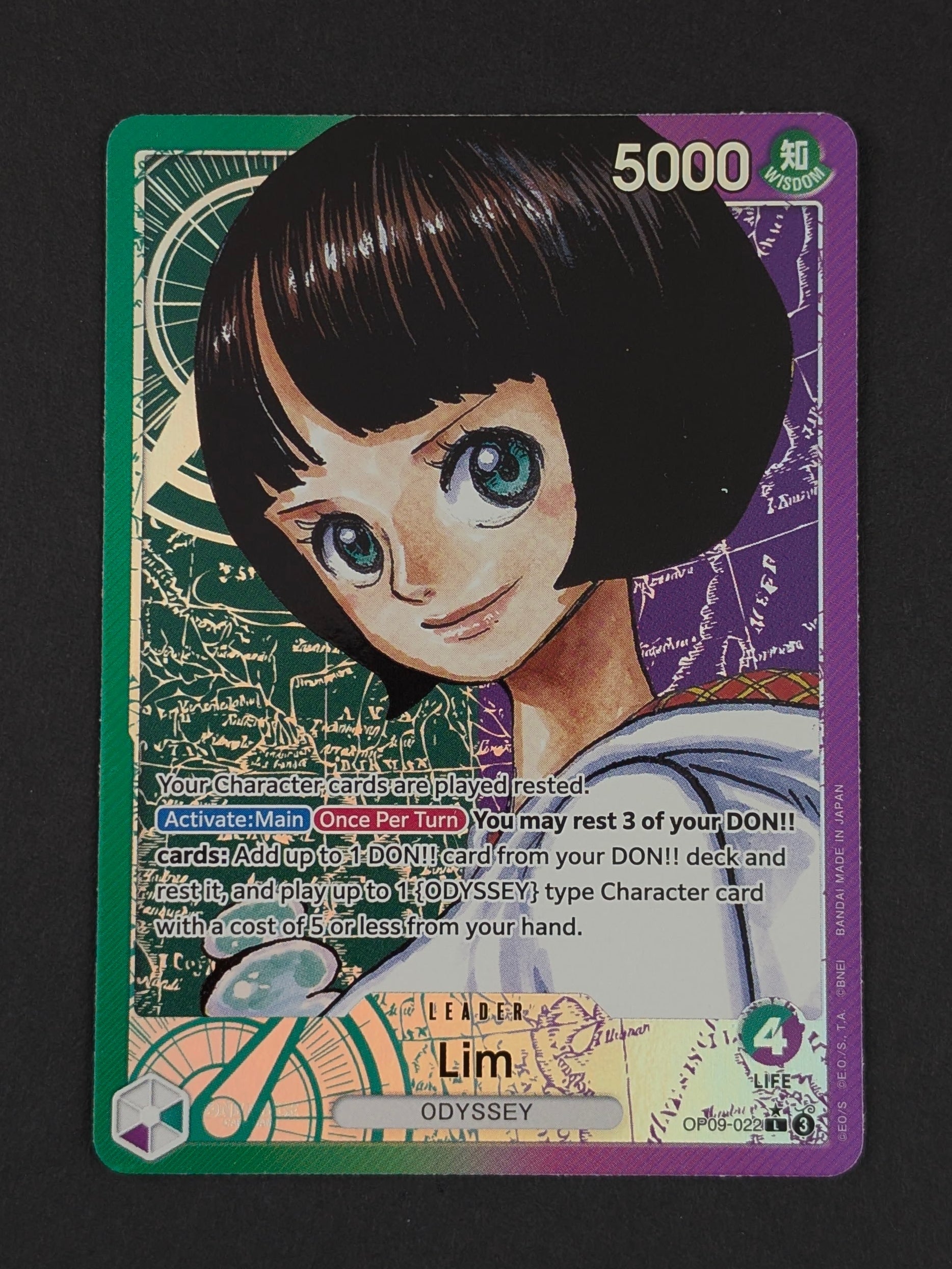 Lim Alternate Art OP09-022 - Emperors in the New World