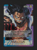 Monkey D. Luffy Alternate Art OP11-040 - A Fist of Divine Speed