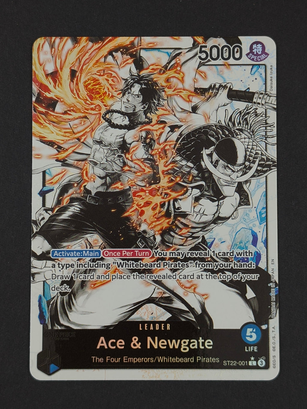 Ace & Newgate Alternate Art ST22-001 – Starter Deck 22: Ace & Newgate
