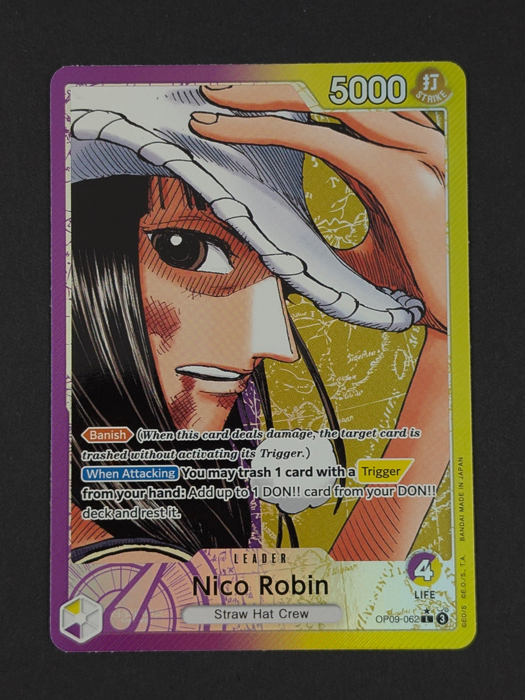 Nico Robin Alternate Art OP09-062 - Emperors in the New World