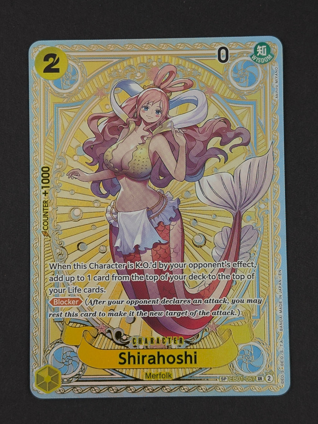 Shirahoshi SP EB01-057 - A Fist of Divine Speed
