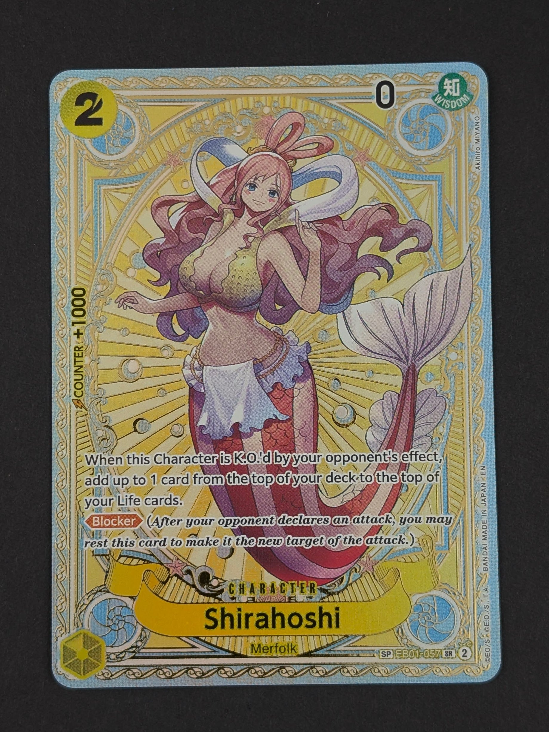 Shirahoshi SP EB01-057 - A Fist of Divine Speed