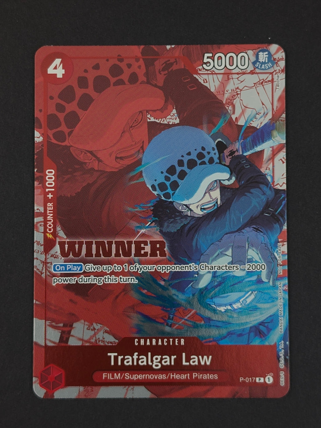 Trafalgar Law Winner Pack Vol. 7 P-017
