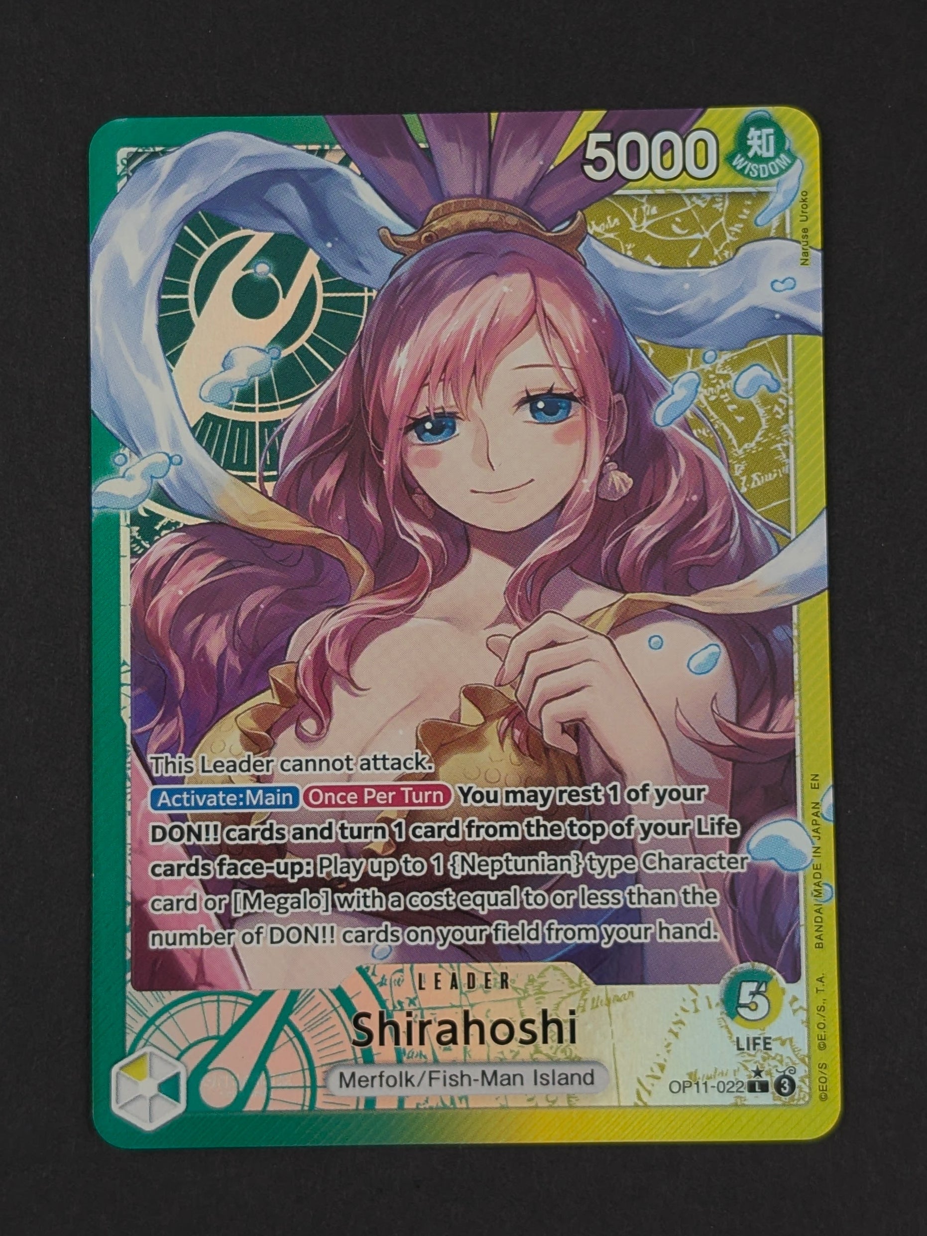 Shirahoshi Alternate Art OP11-022 - A Fist of Divine Speed