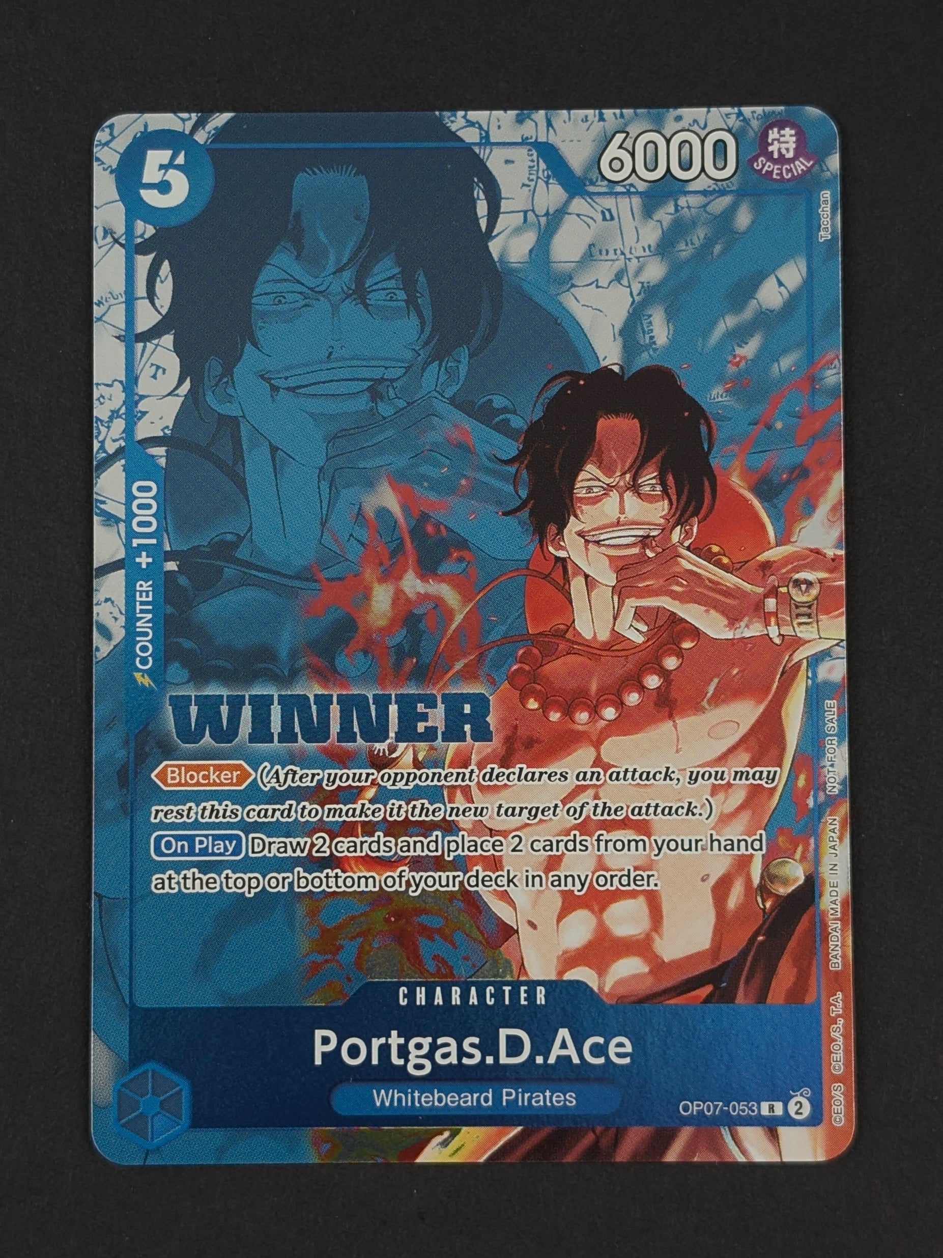 Portgas D. Ace Winner Pack 2024 Oct.-Dec. October OP07-053