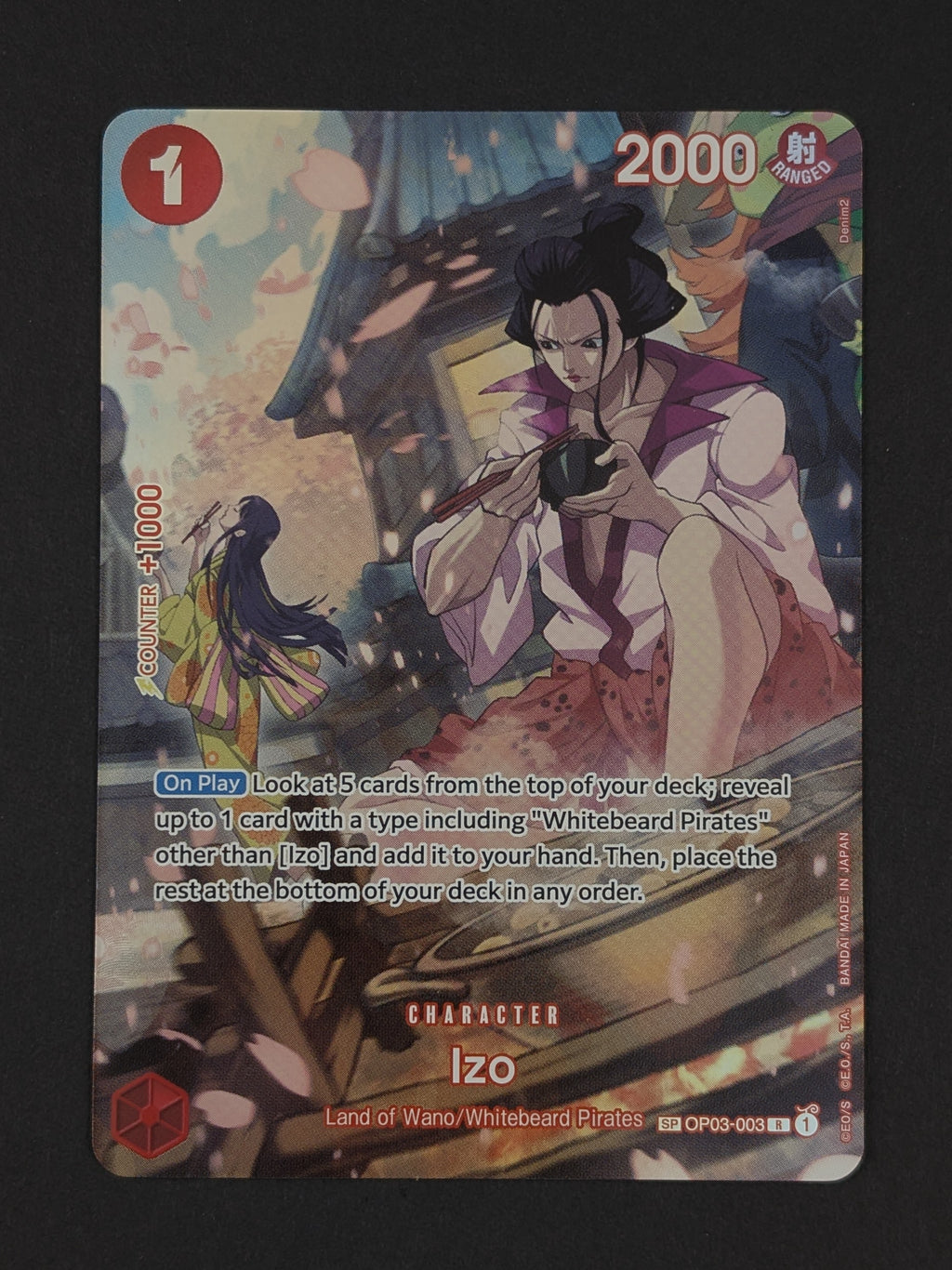 Izo SP OP03-003 – 500 Years in the Future