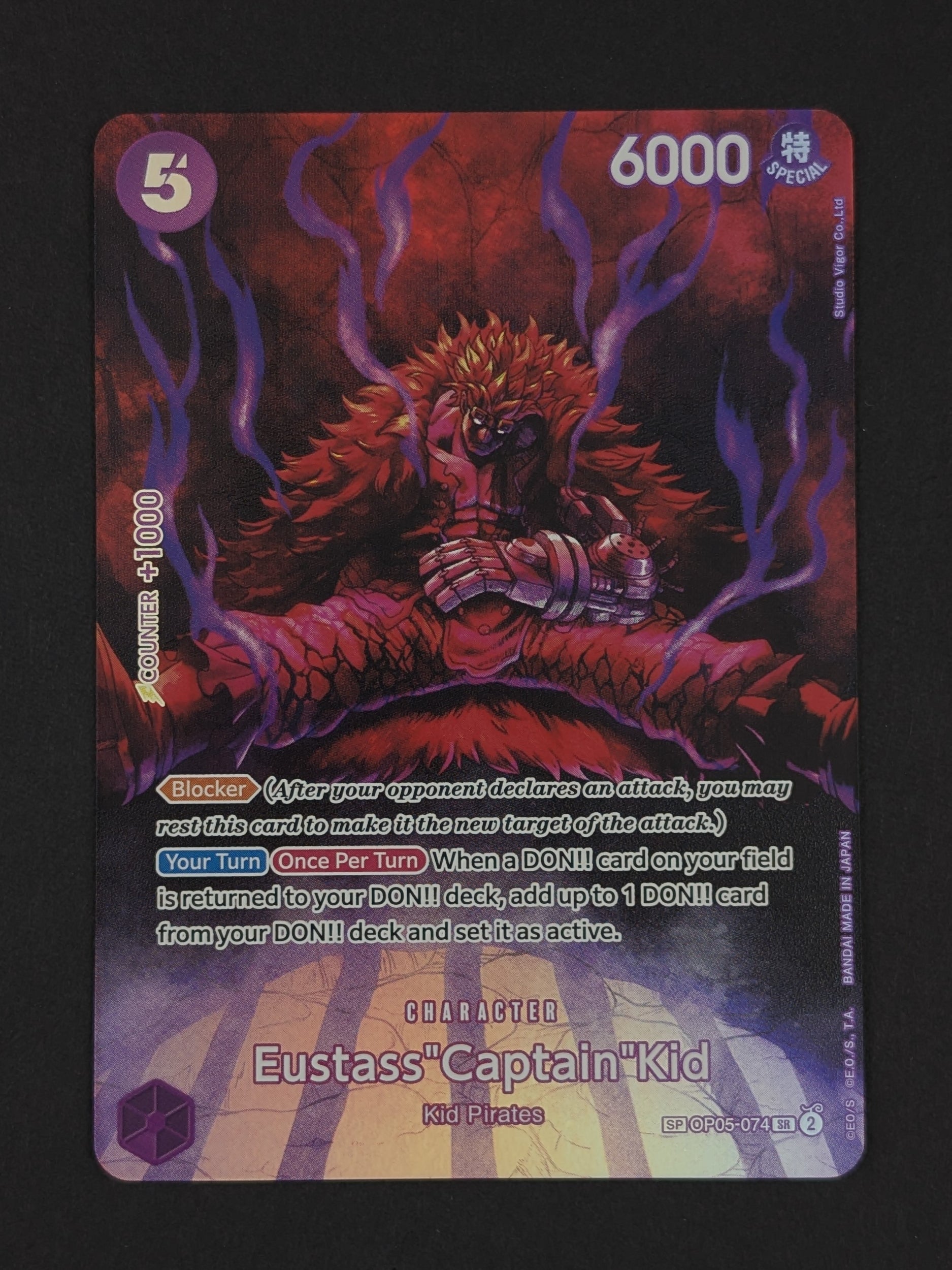 Eustass Captain Kid SP OP05-074 – 500 Years in the Future