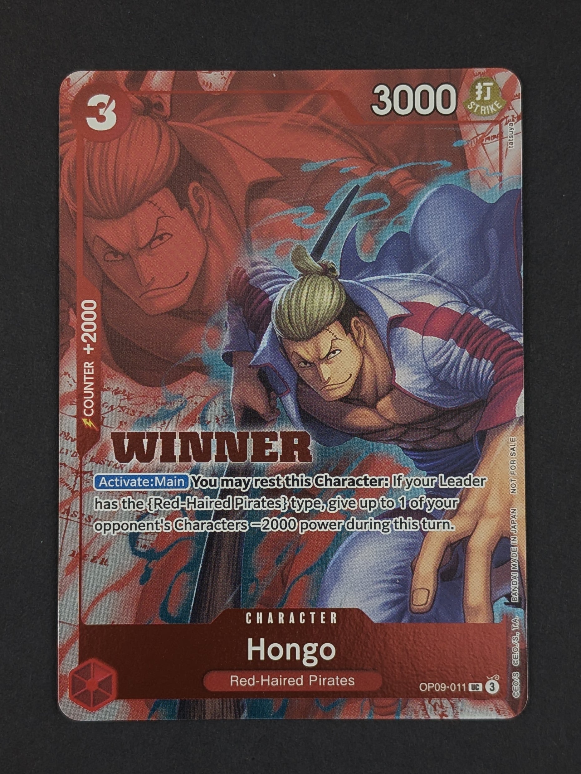 Hongo Winner Pack 2025 Vol. 2 OP09-011