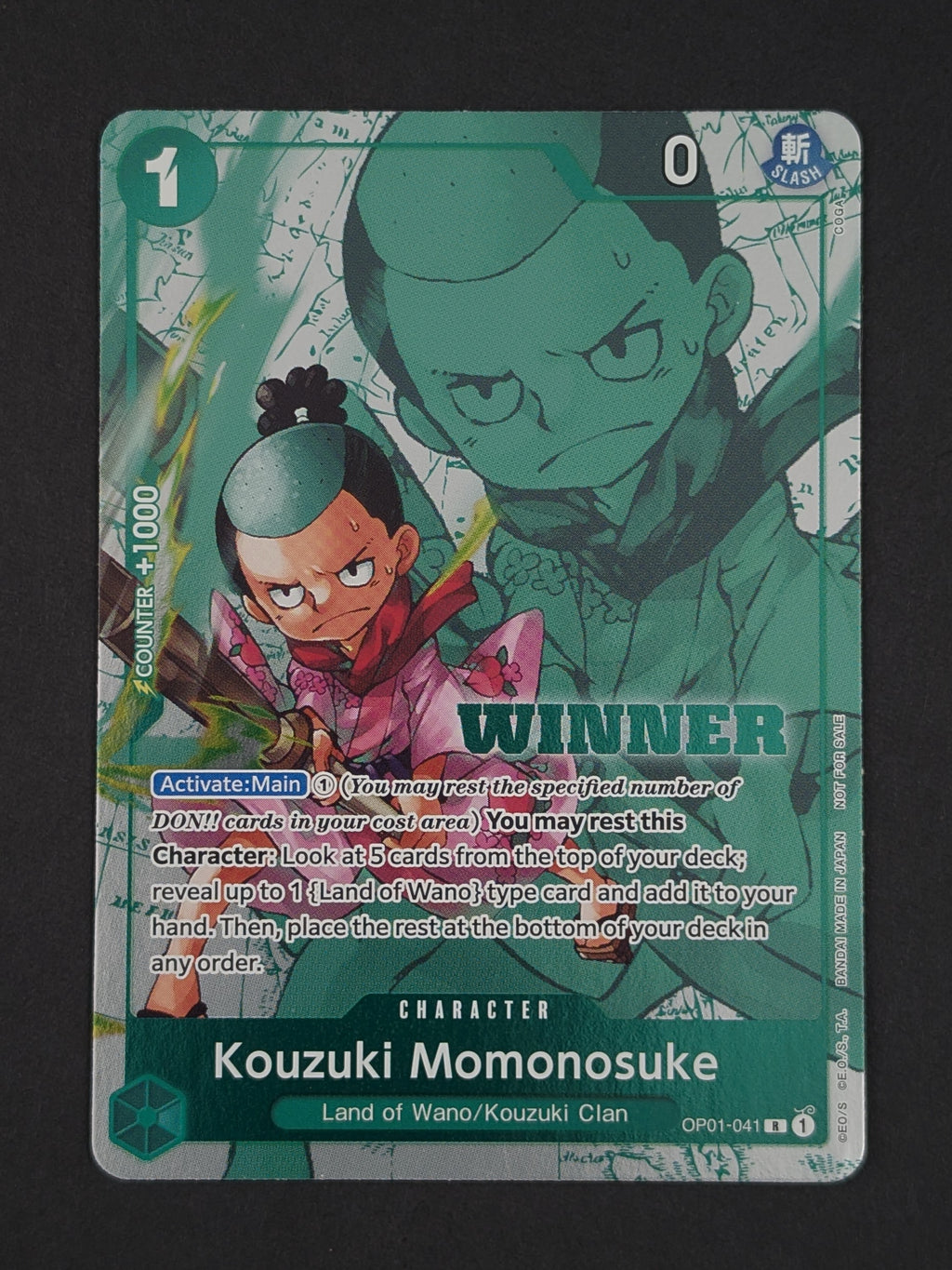 Kouzuki Momonosuke Winner Pack Vol. 7 OP01-041