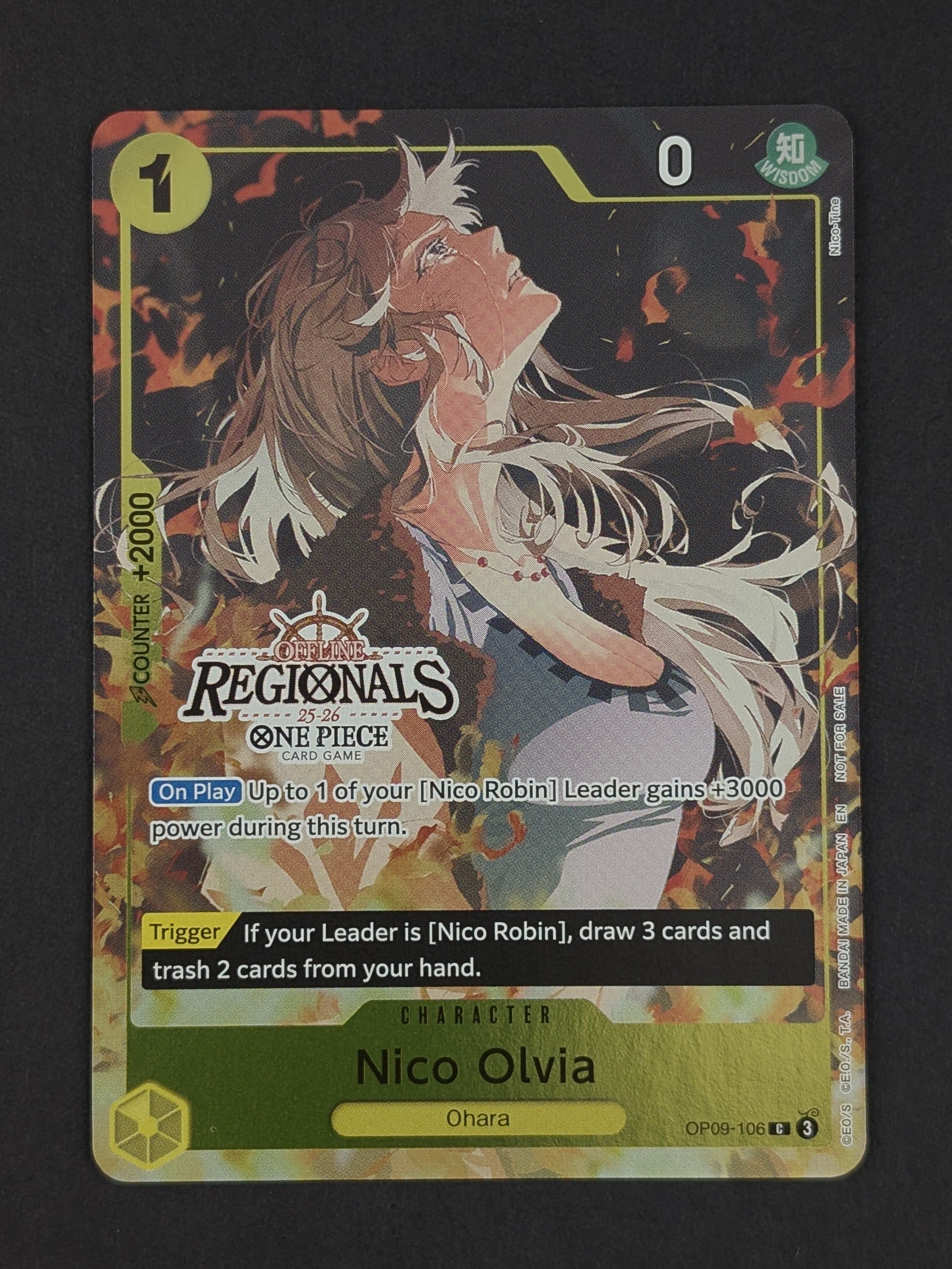 Nico Olvia Offline Regional Participation Pack 2025 Vol.1 OP09-106