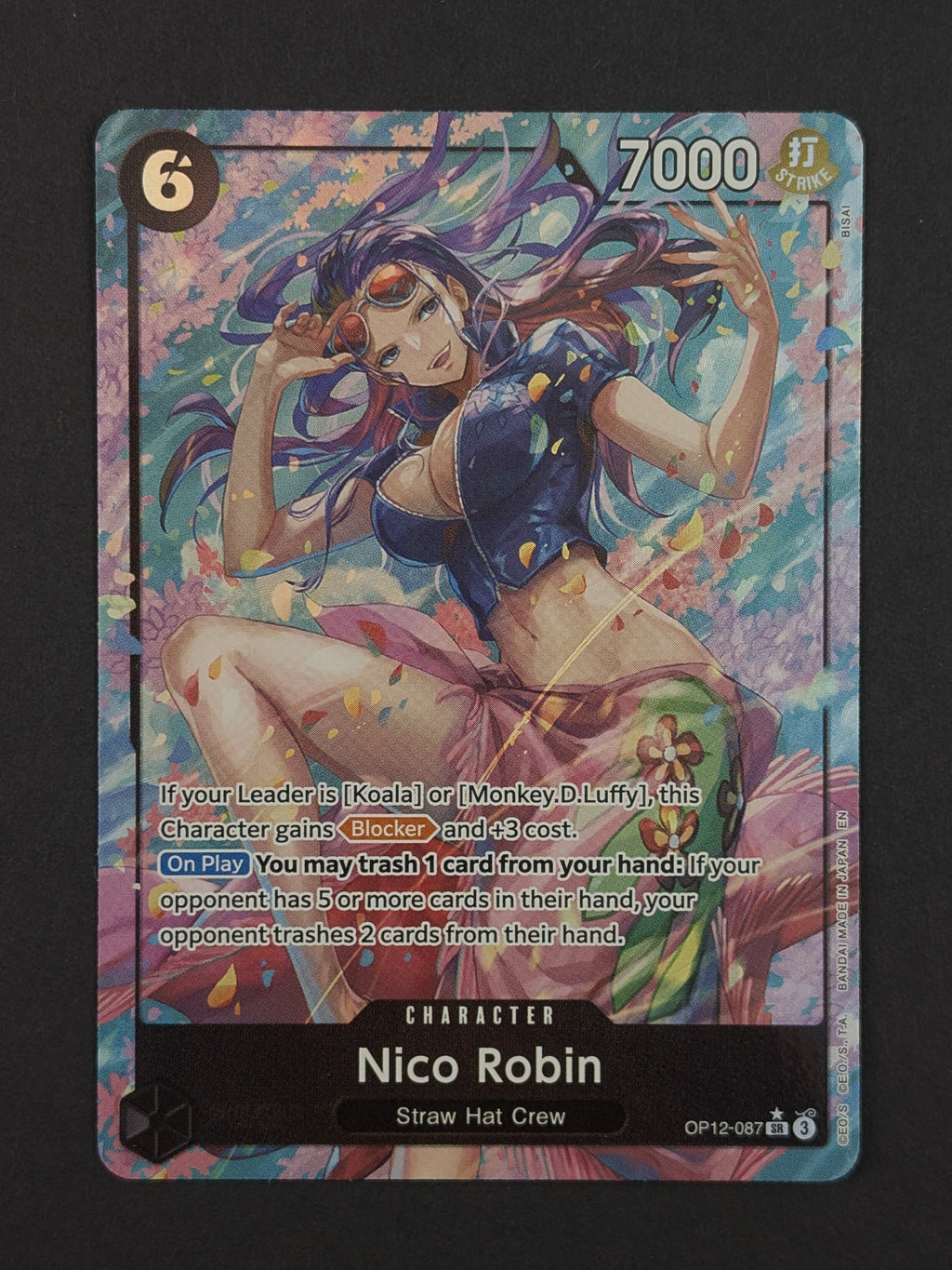 Nico Robin Alternate Art OP12-087 – Legacy of the Master