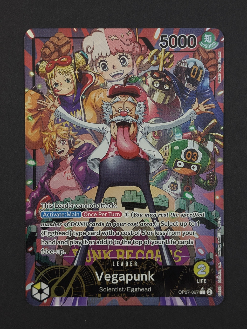 Vegapunk Alternate Art OP07-097 - 500 Years in the Future
