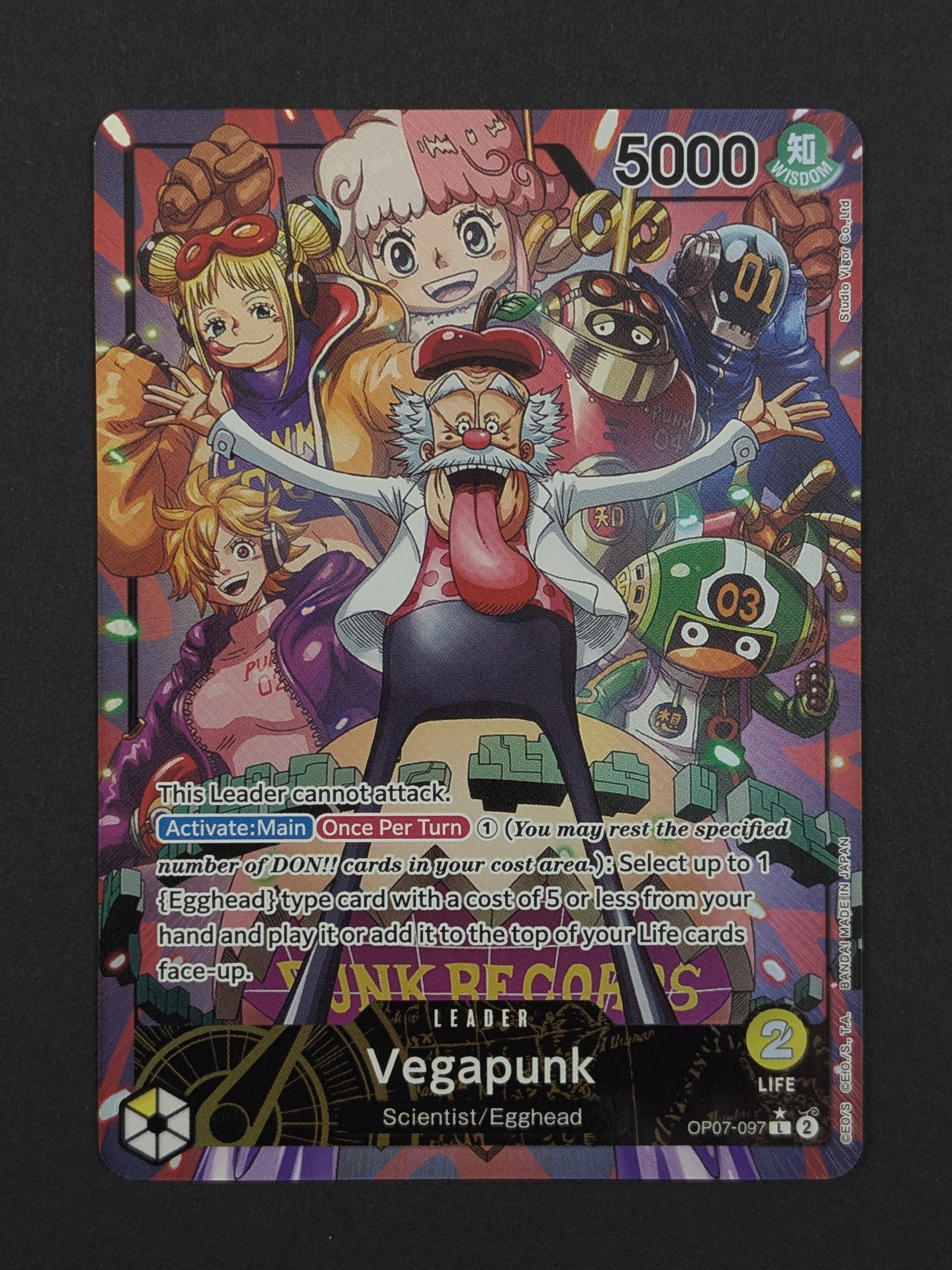 Vegapunk Alternate Art OP07-097 - 500 Years in the Future