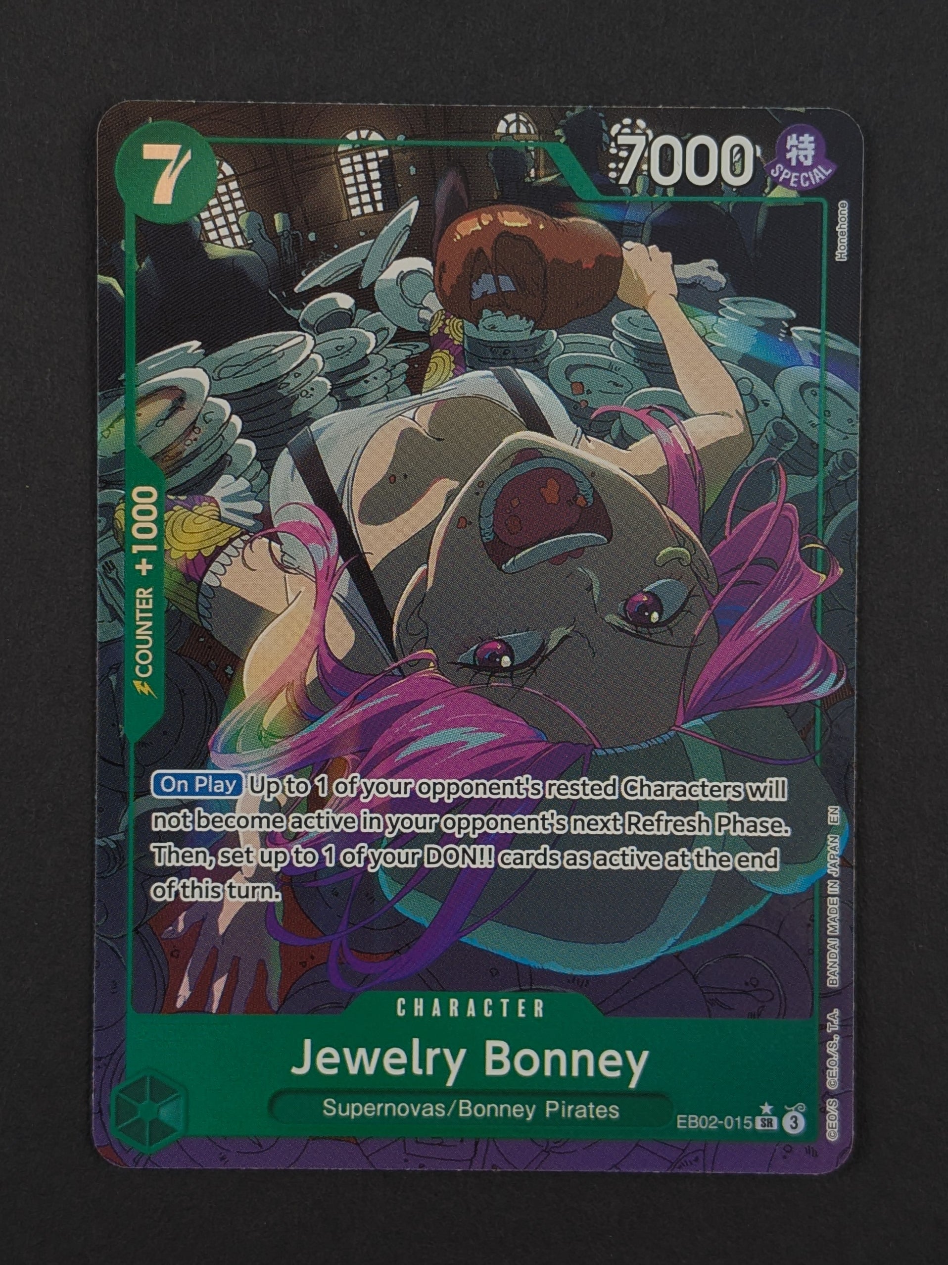Jewelry Bonney Alternate Art EB02-015 – Anime 25th Collection