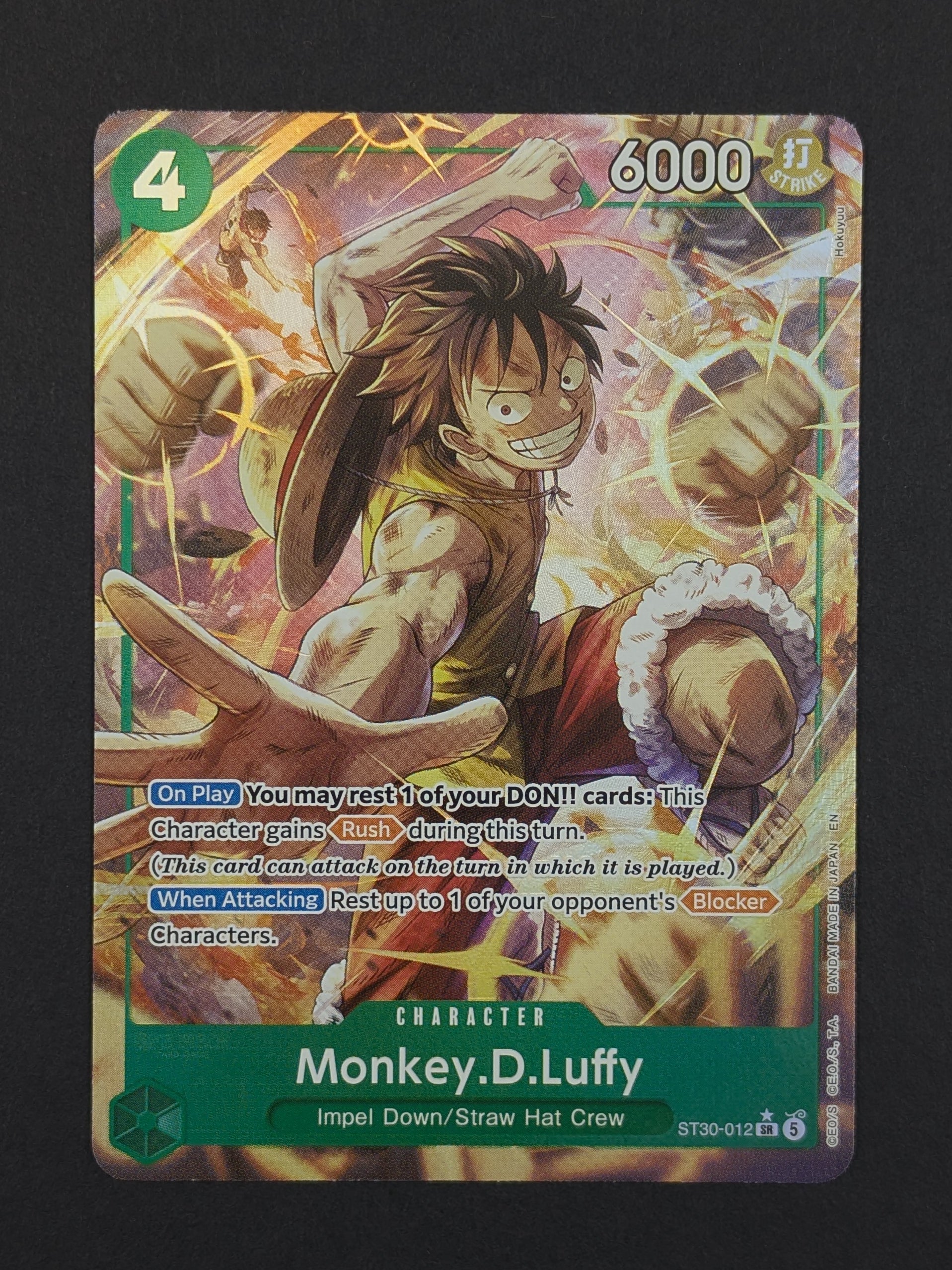 Monkey D. Luffy Alternate Art ST30-012 – Starter Deck EX: Luffy & Ace