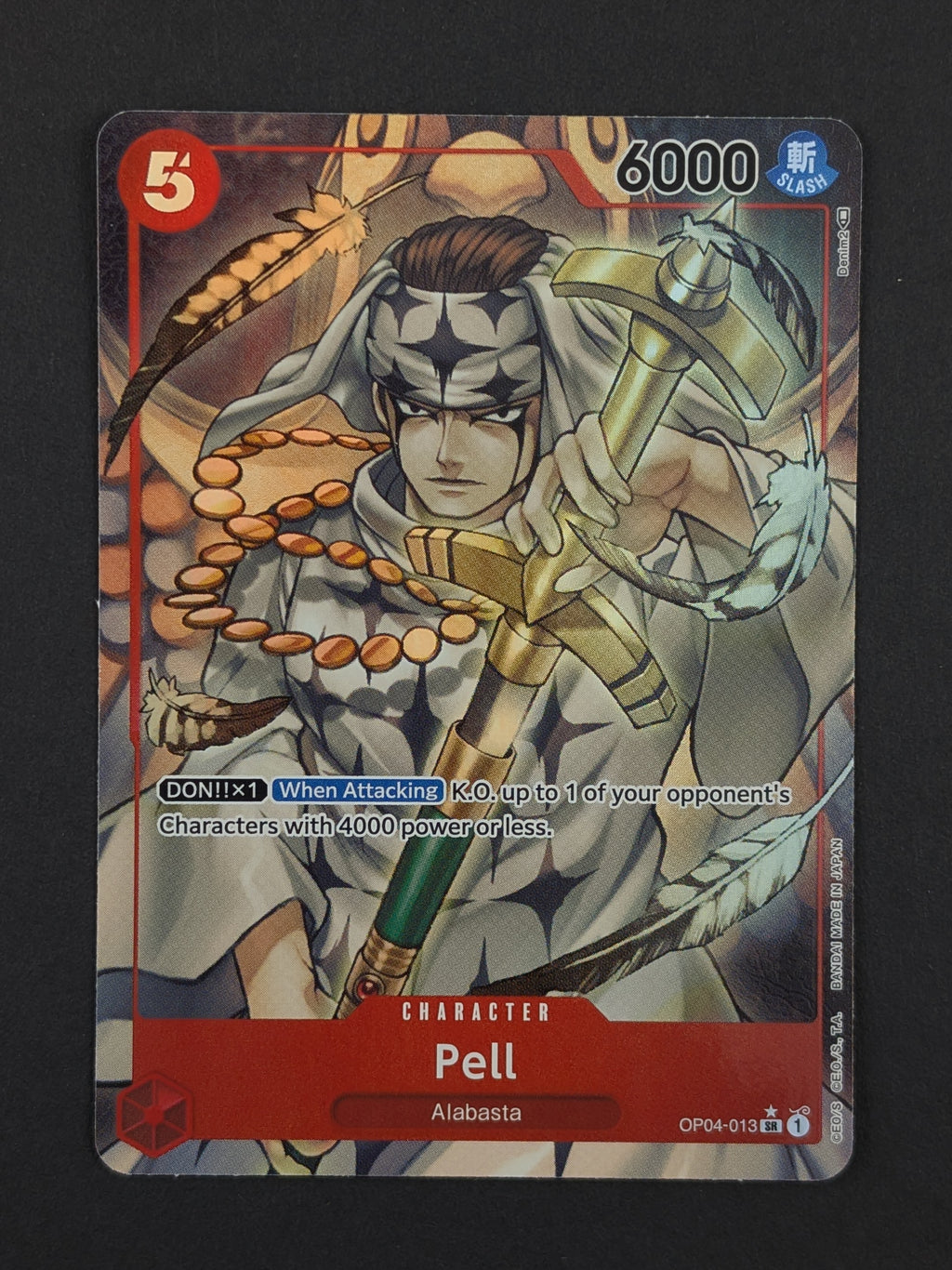 Pell Alternate Art OP04-013 – Kingdoms of Intrigue