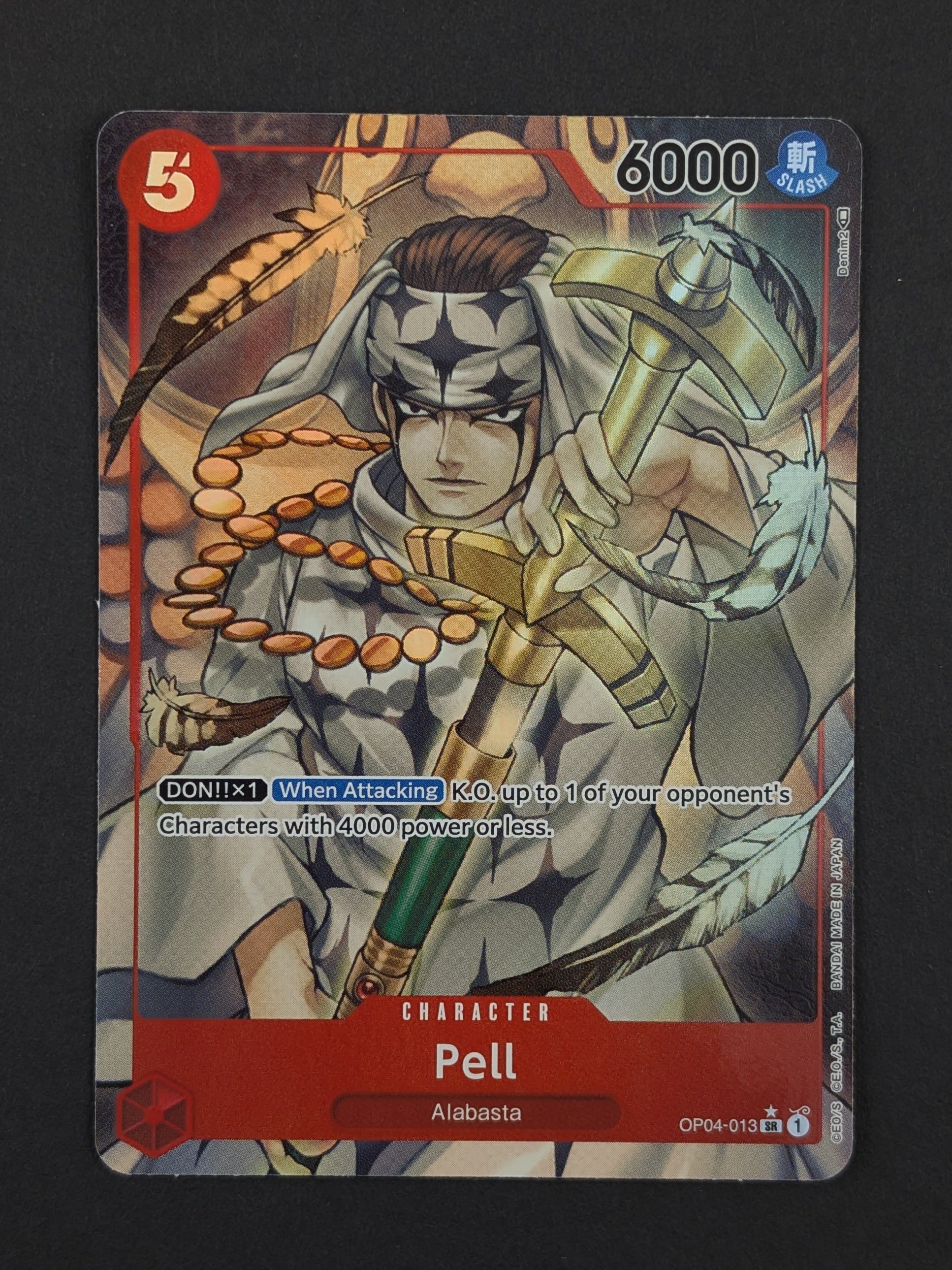 Pell Alternate Art OP04-013 – Kingdoms of Intrigue