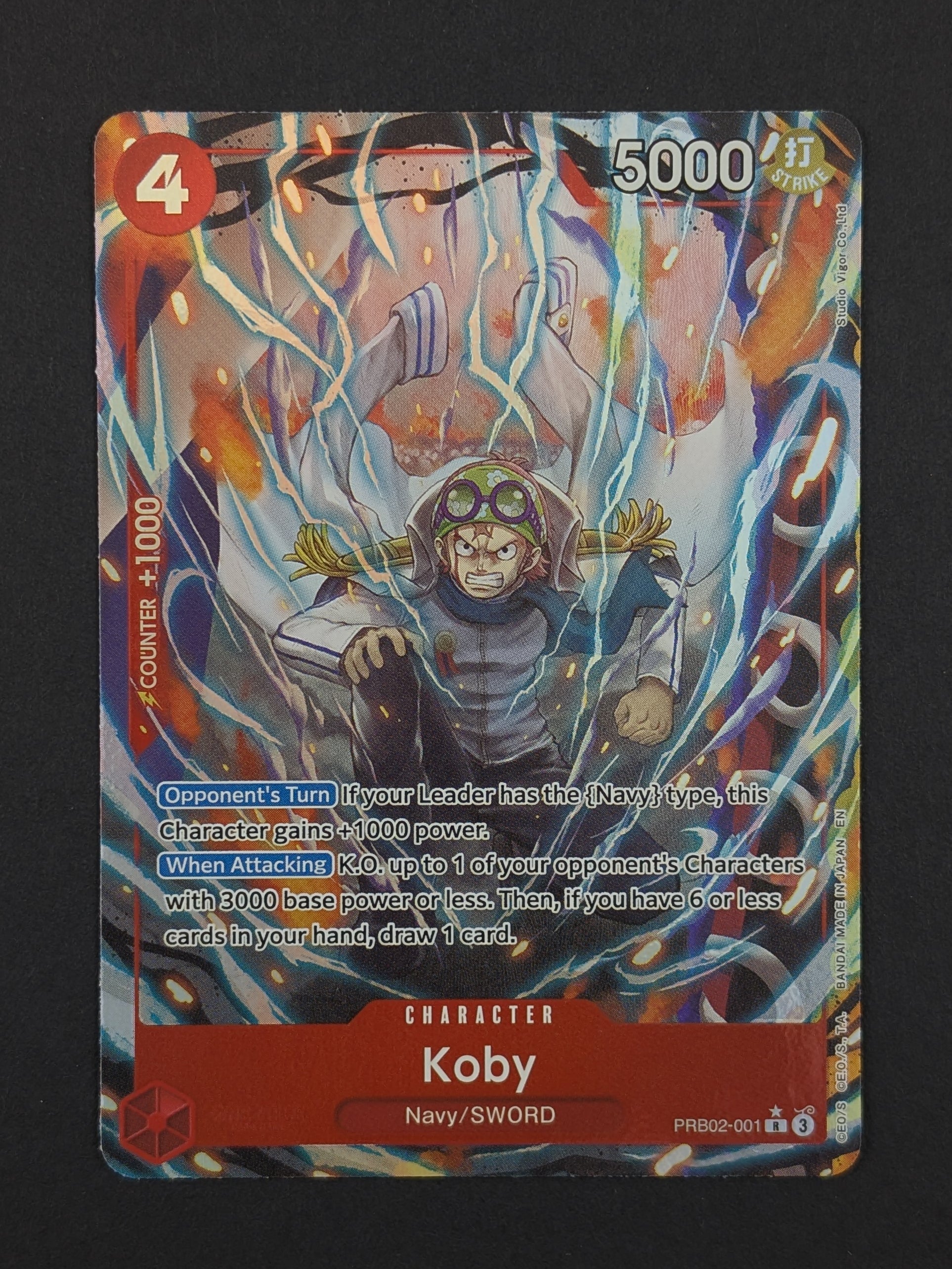 Koby Alternate Art PRB02-001 – Premium Booster - The Best Vol. 2