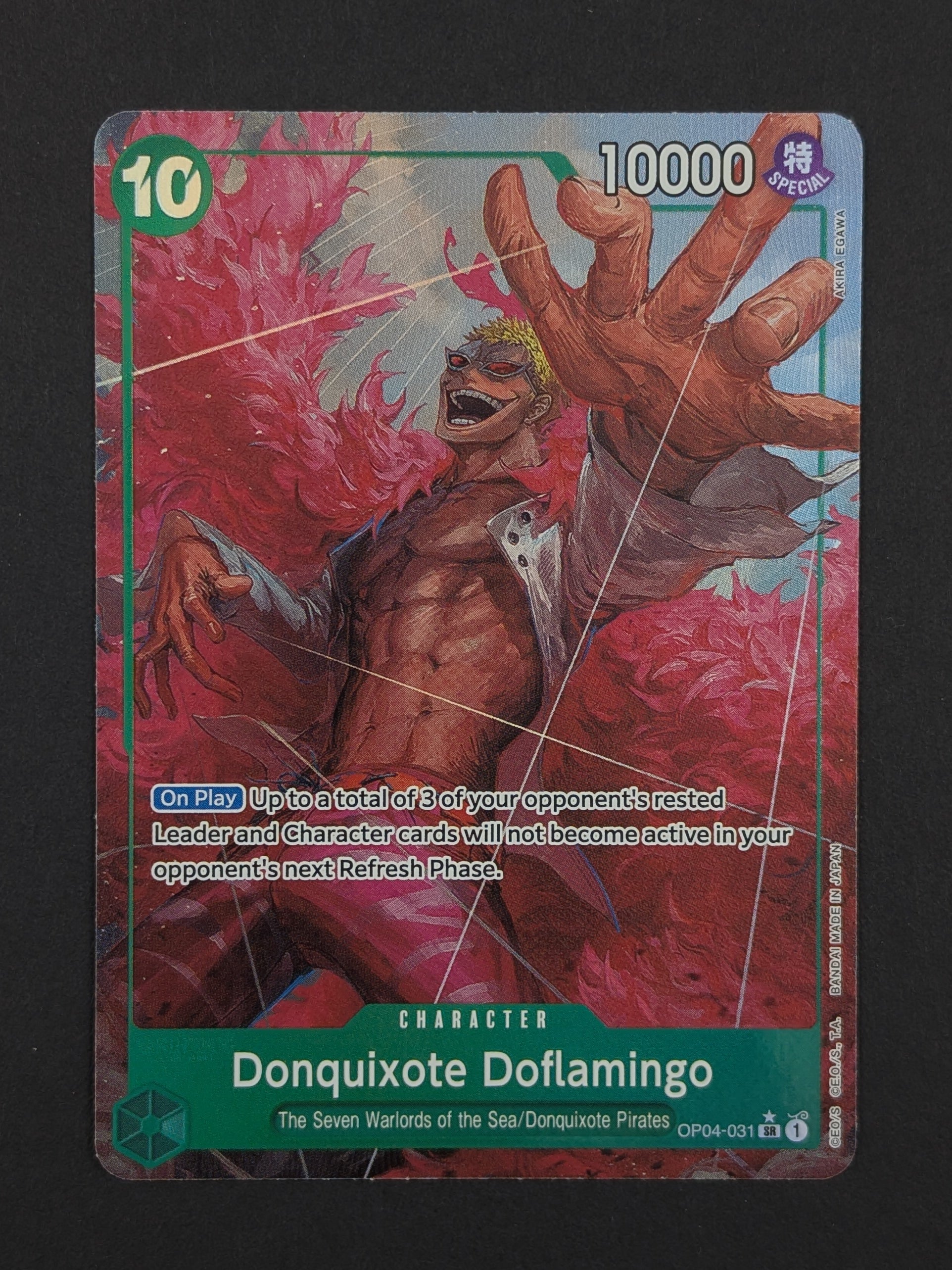 Donquixote Doflamingo Alternate Art OP04-031 – Premium Booster - The Best