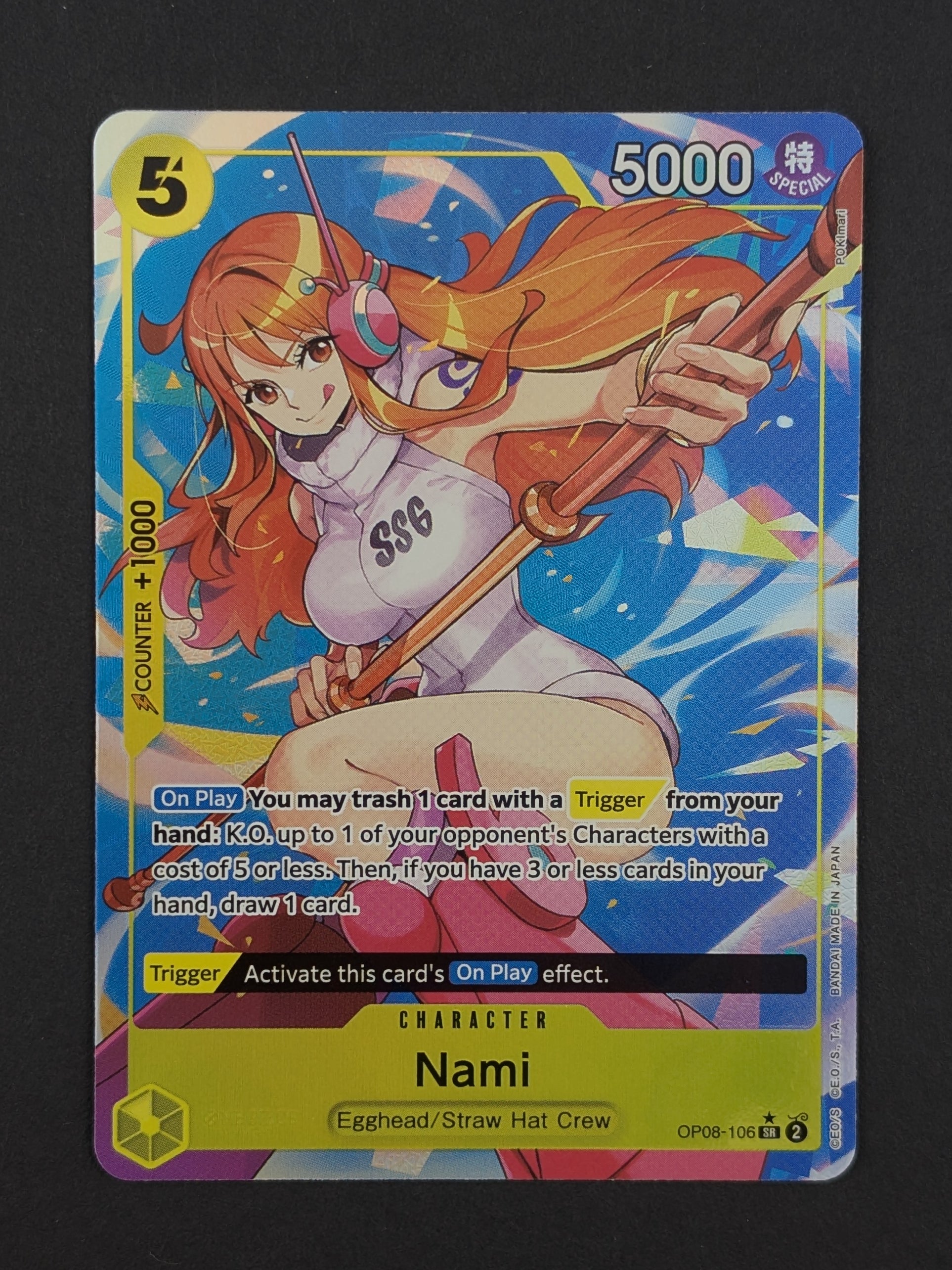 Nami Alternate Art OP08-106 – Two Legends