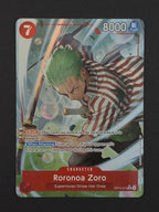 Roronoa Zoro Alternate Art OP14-015 – The Azure Sea's Seven