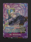 Ms. Wednesday Alternate Art EB01-034 – Memorial Collection