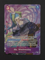 Ms. Wednesday Alternate Art EB01-034 – Memorial Collection