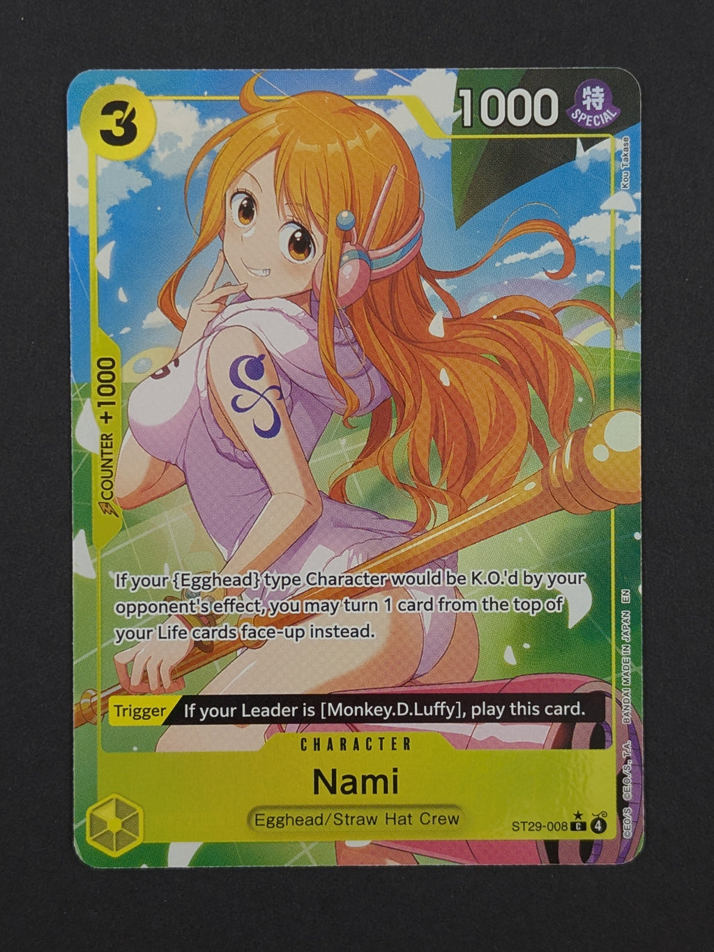 Nami Full Art ST29-008 – Starter Deck 29: Egghead