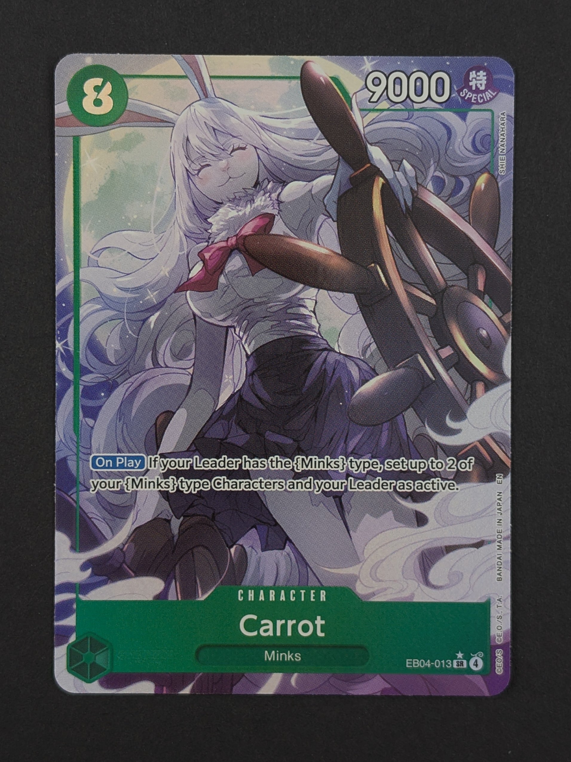 Carrot Alternate Art EB04-013 – The Azure Sea's Seven