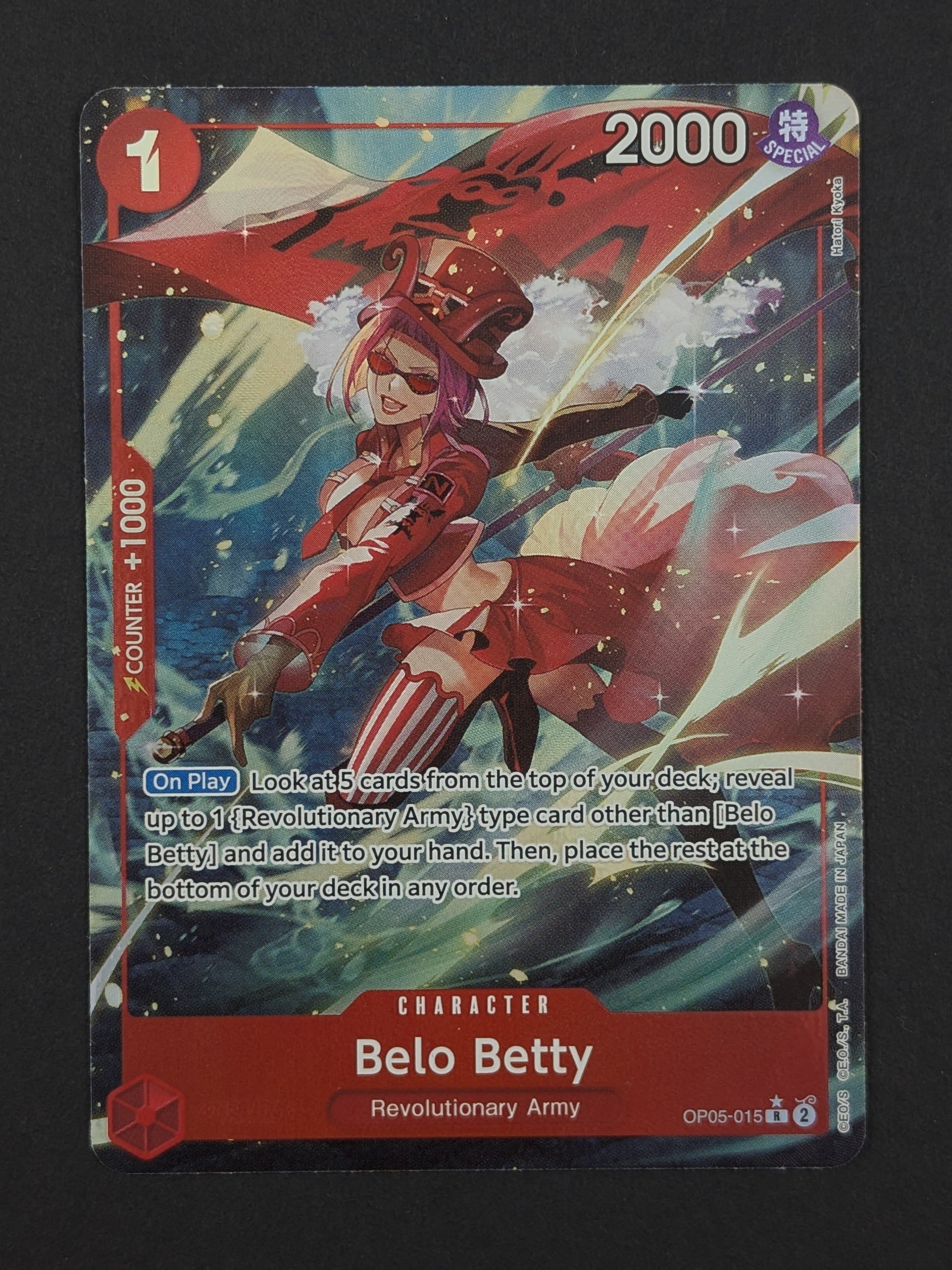 Belo Betty (Full Art) OP05-015 – Premium Booster - The Best