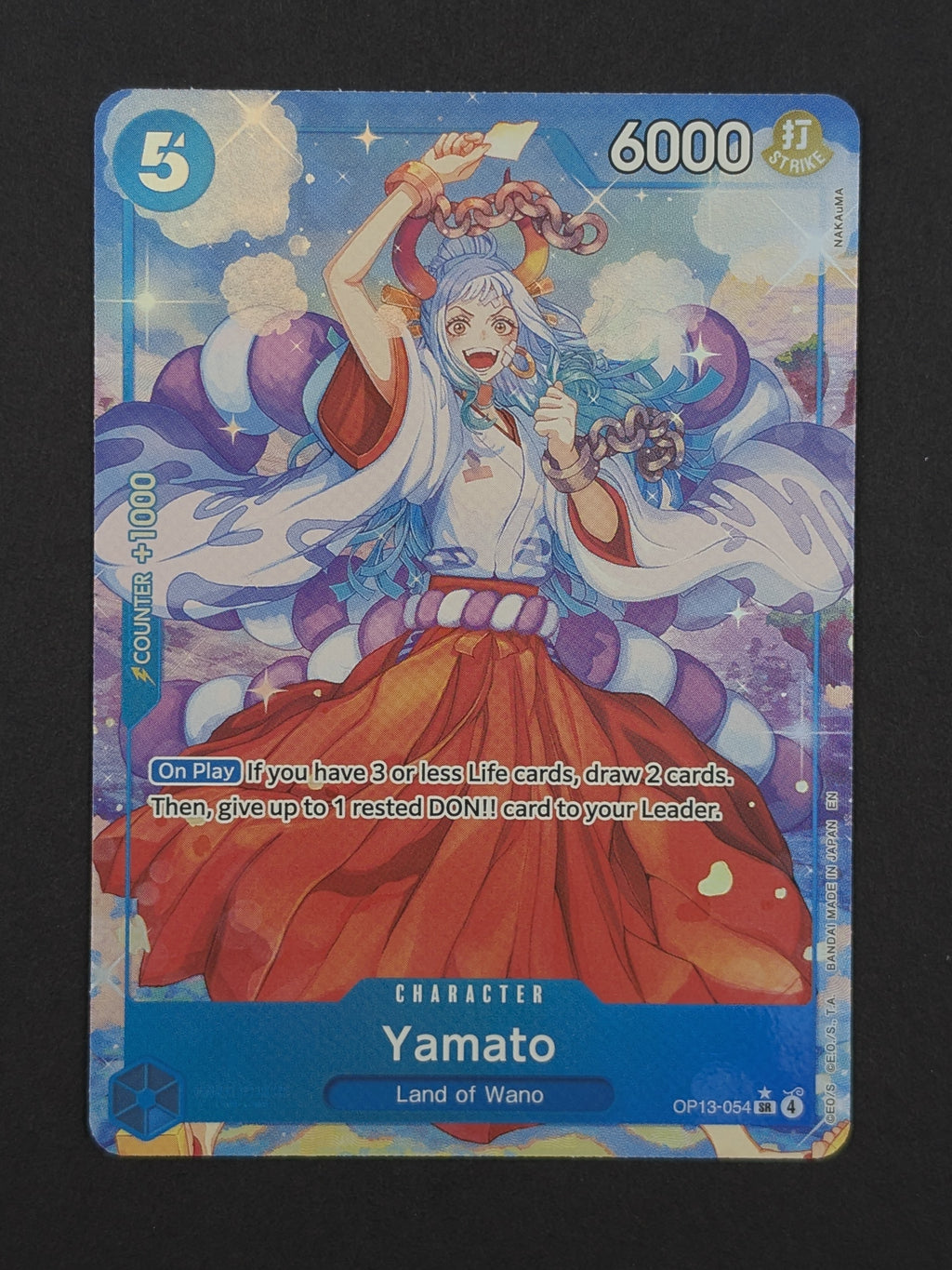 Yamato Alternate Art OP13-054 – Carrying On His Will