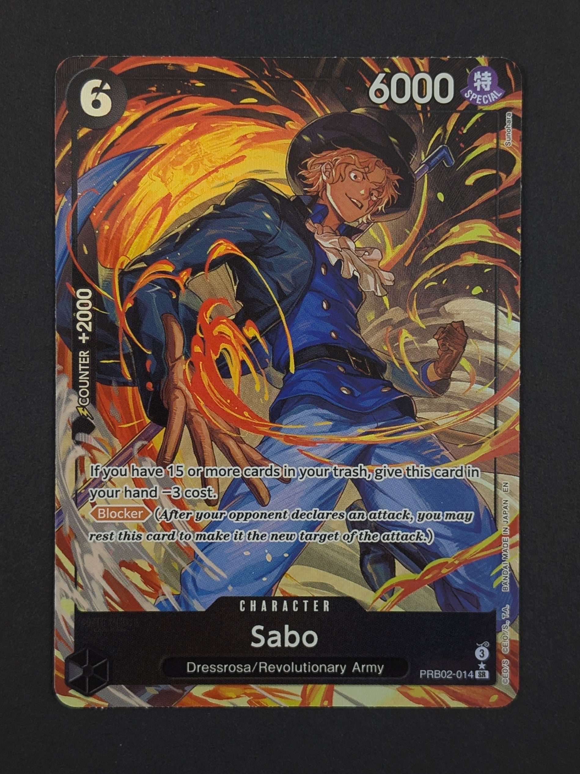 Sabo Alternate Art PRB02-014 - Premium Booster - The Best Vol. 2