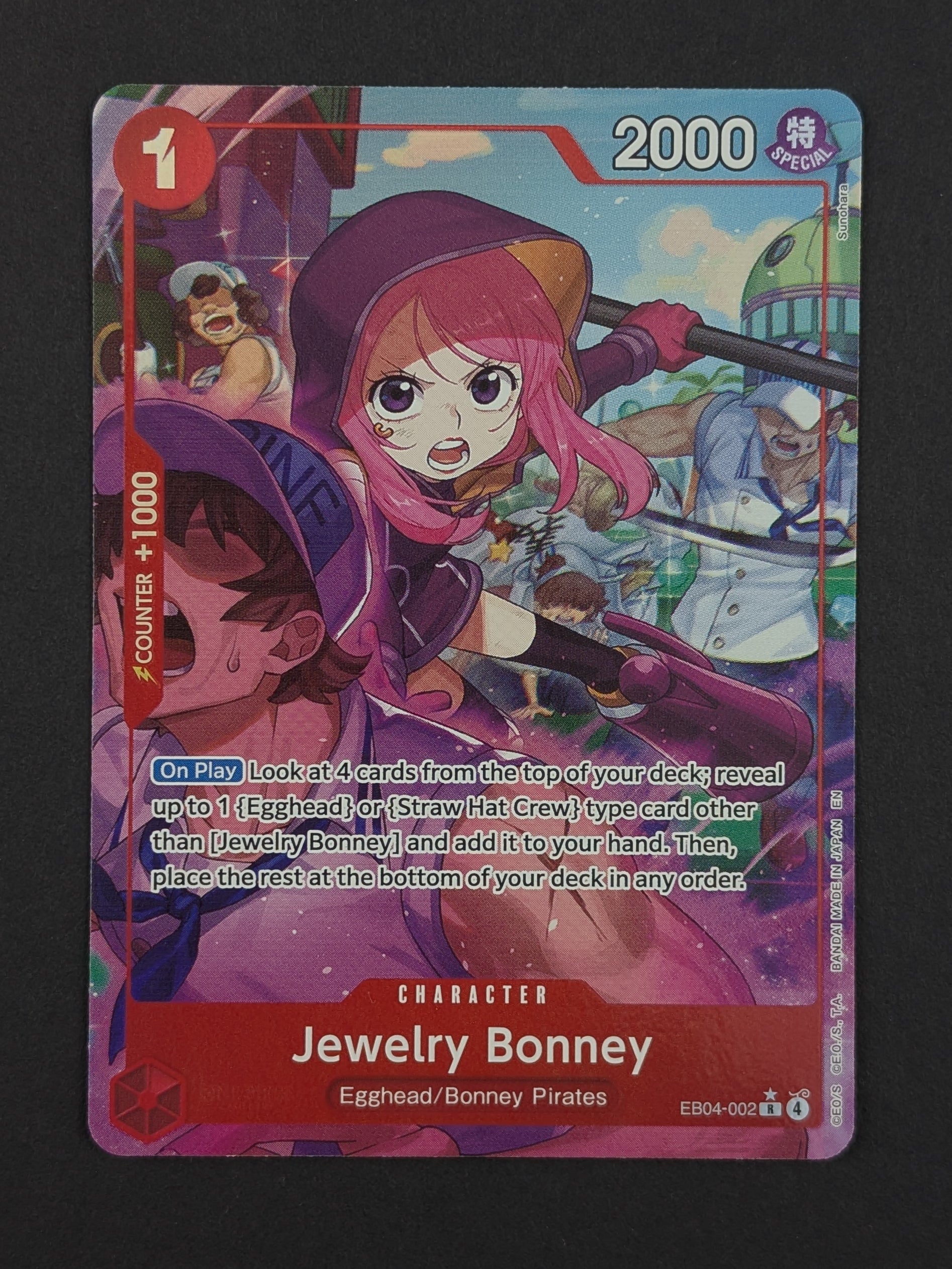 Jewelry Bonney Alternate Art EB04-002 – Adventure on Kami's Island