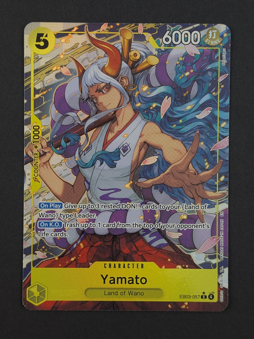 Yamato Alternate Art EB03-057 – One Piece Heroines Edition
