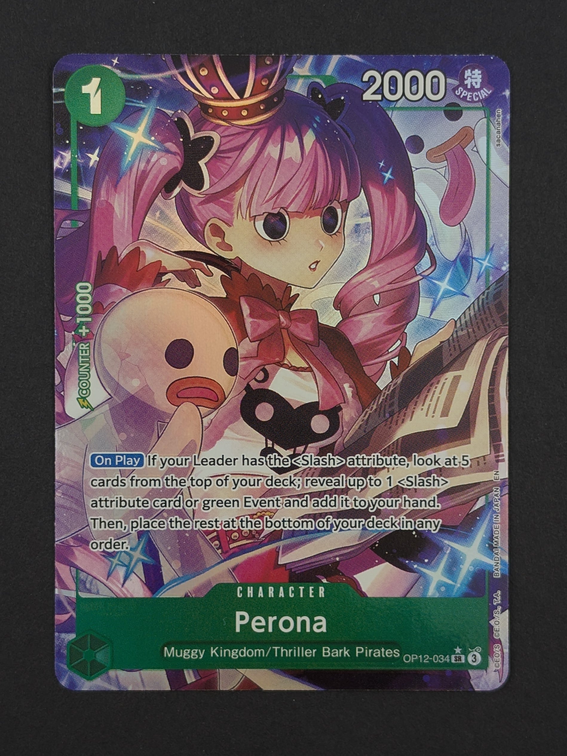 Perona Alternate Art OP12-034 – Legacy of the Master