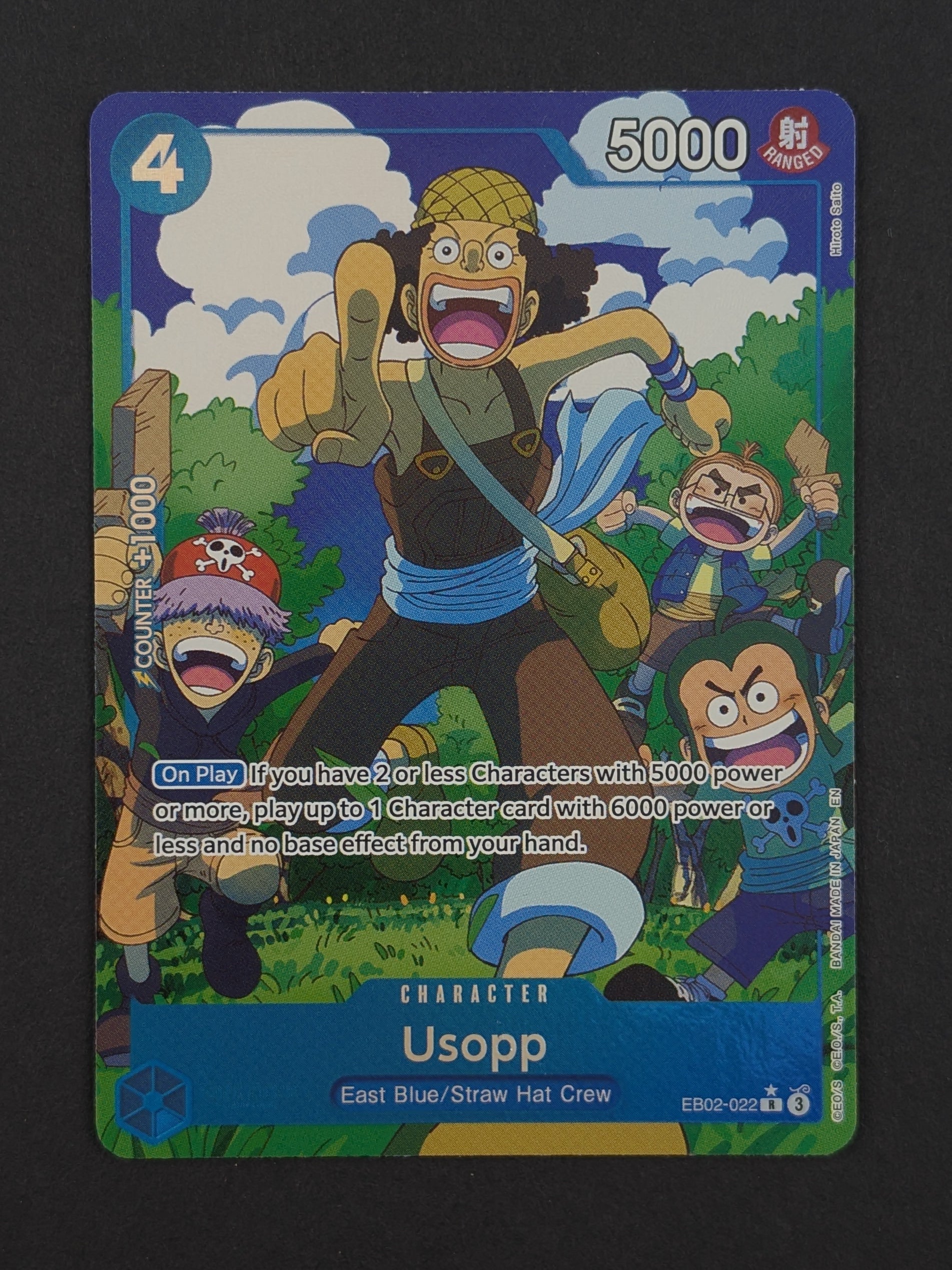 Usopp Alternate Art EB02-022 – Anime 25th Collection