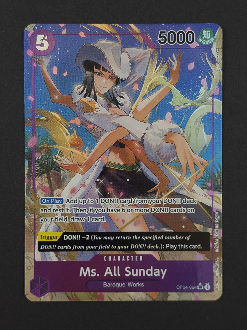 Ms. All Sunday Alternate Art OP04-064 – Kingdoms of Intrigue