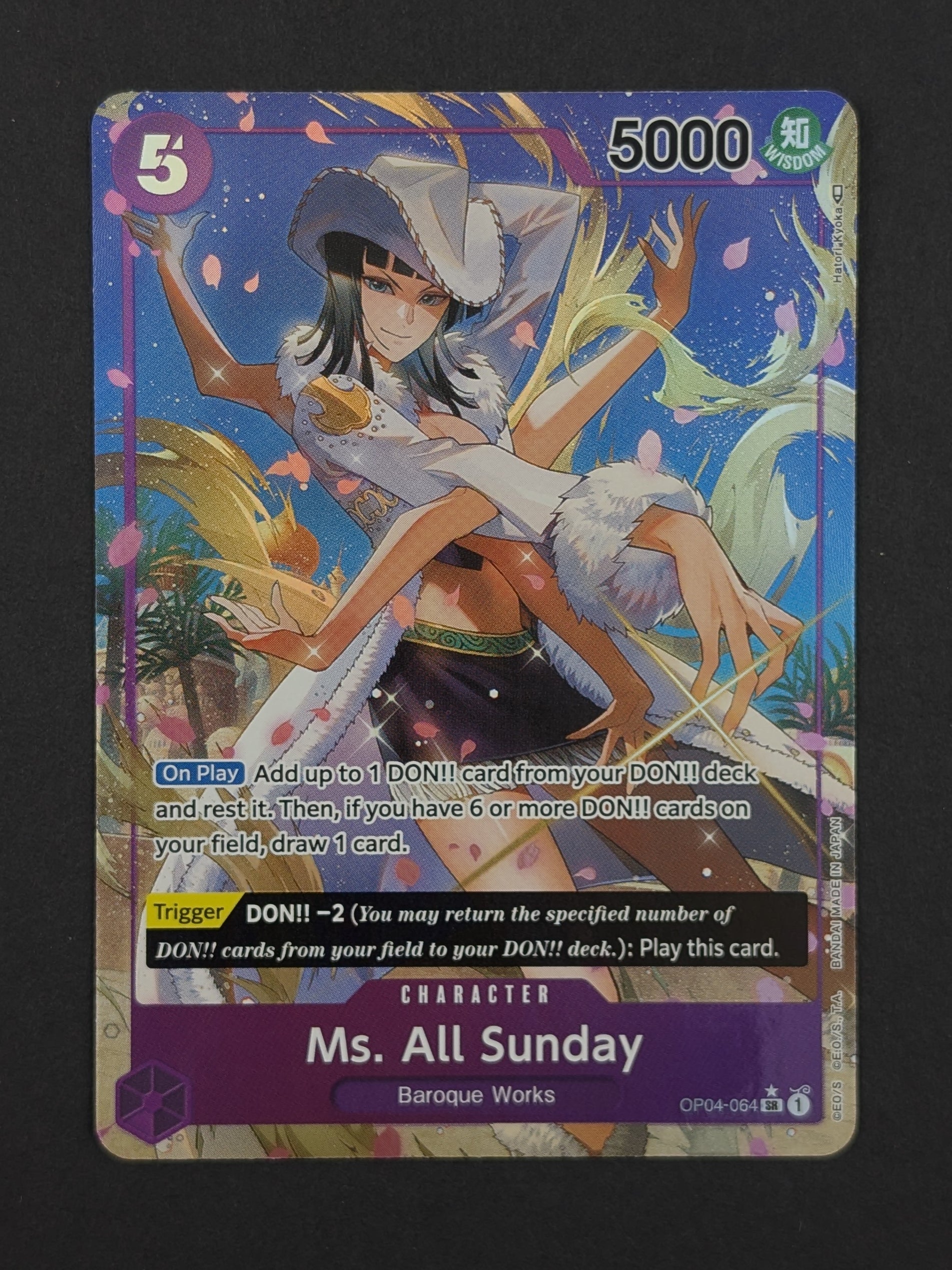 Ms. All Sunday Alternate Art OP04-064 – Kingdoms of Intrigue