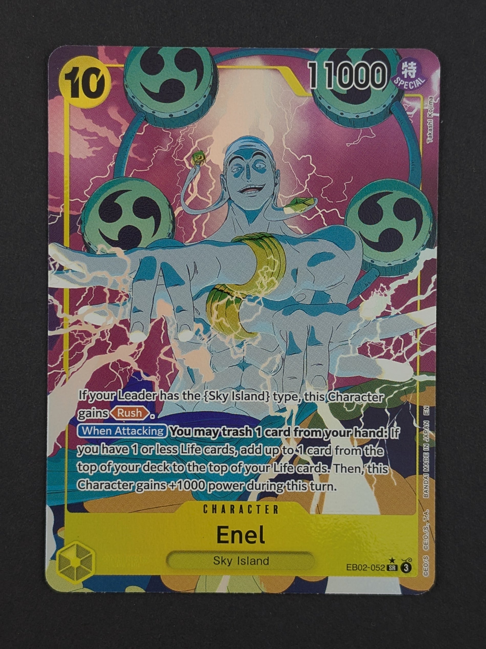 Enel Alternate Art EB02-052 – Anime 25th Collection