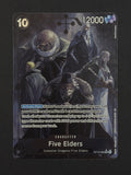 Five Elders Alternate Art OP13-082 – Carrying On His Will